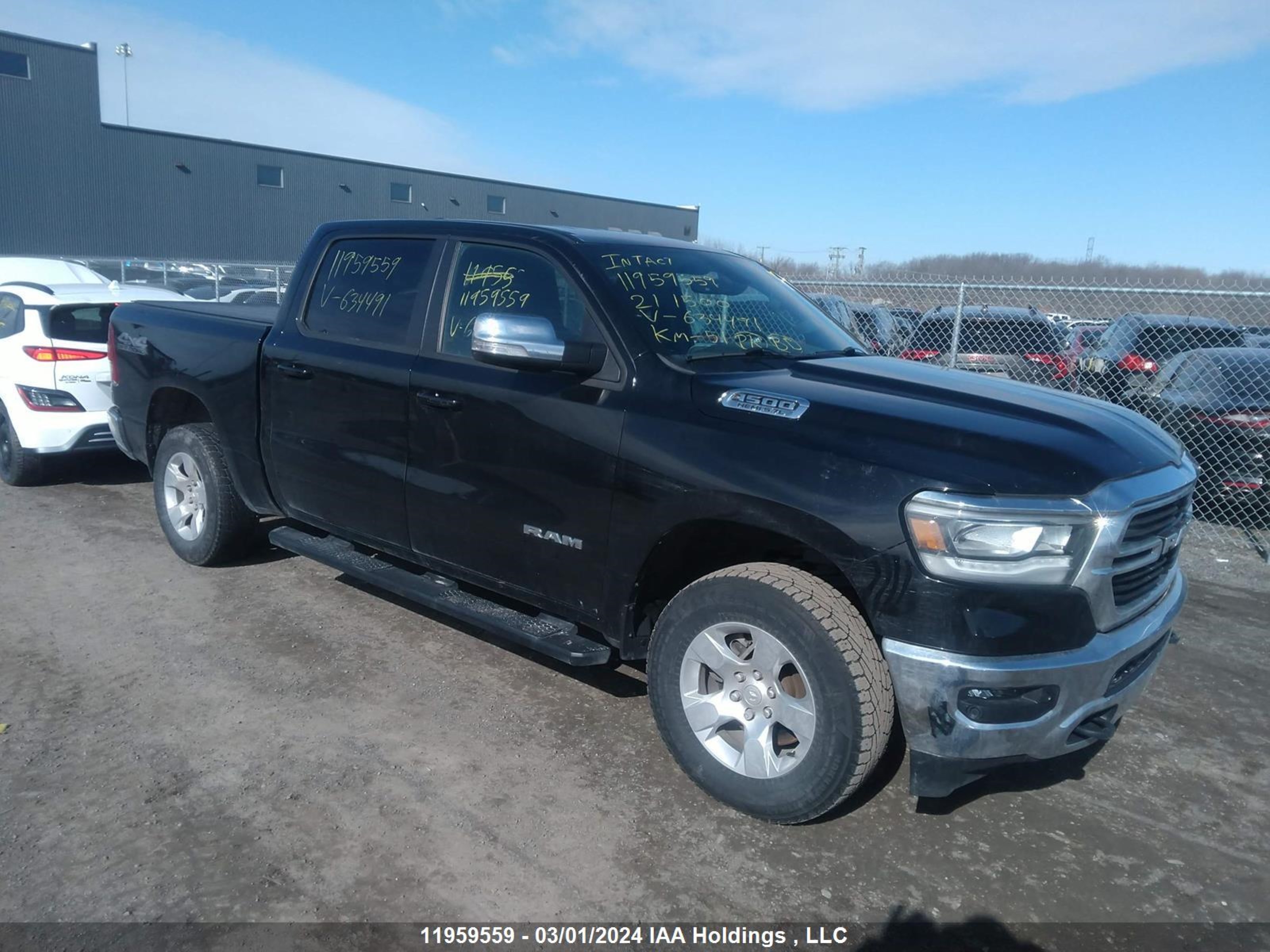 dodge ram 2021 1c6srfft9mn634491