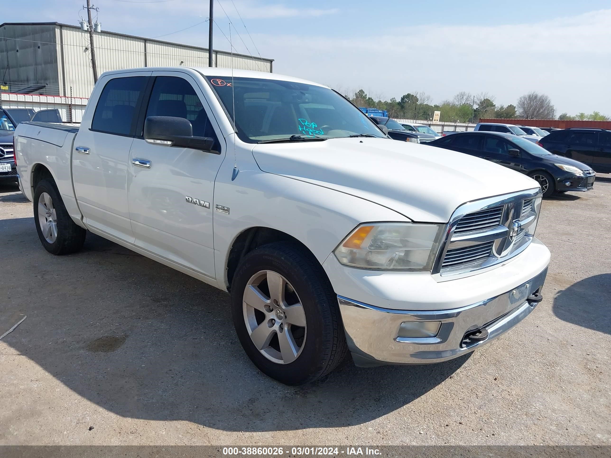 dodge ram 2009 1d3hb13t59j521237