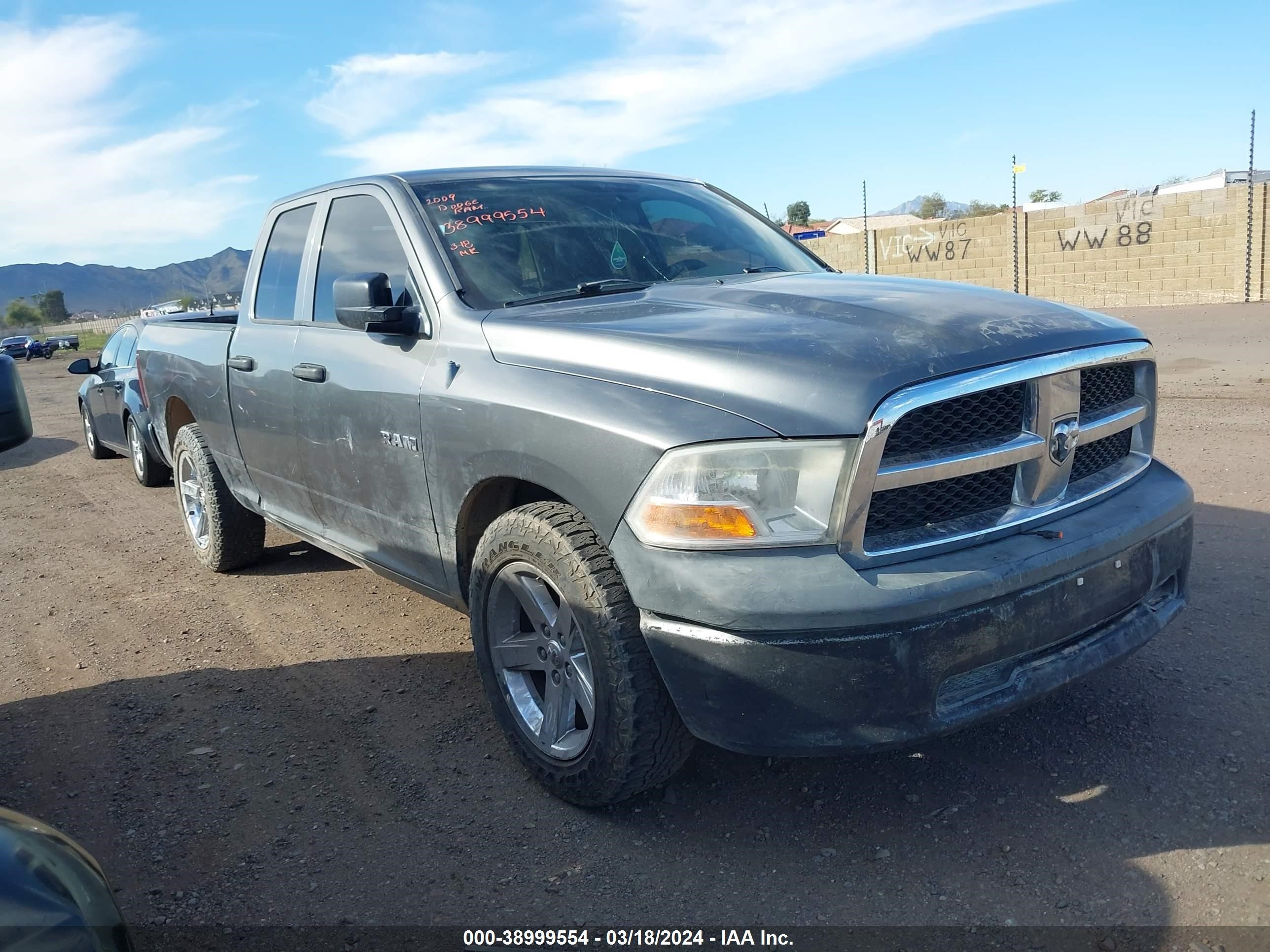 dodge ram 2009 1d3hb18k89s746357