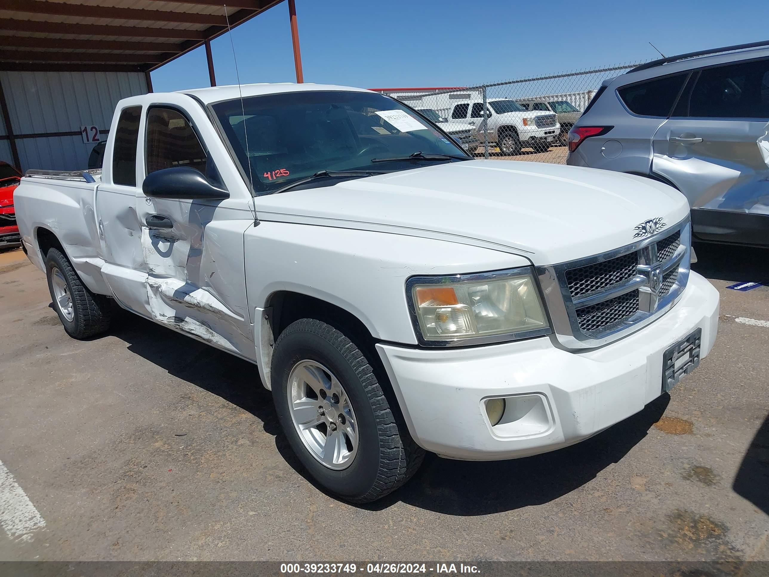 dodge dakota 2008 1d3he42k88s532114