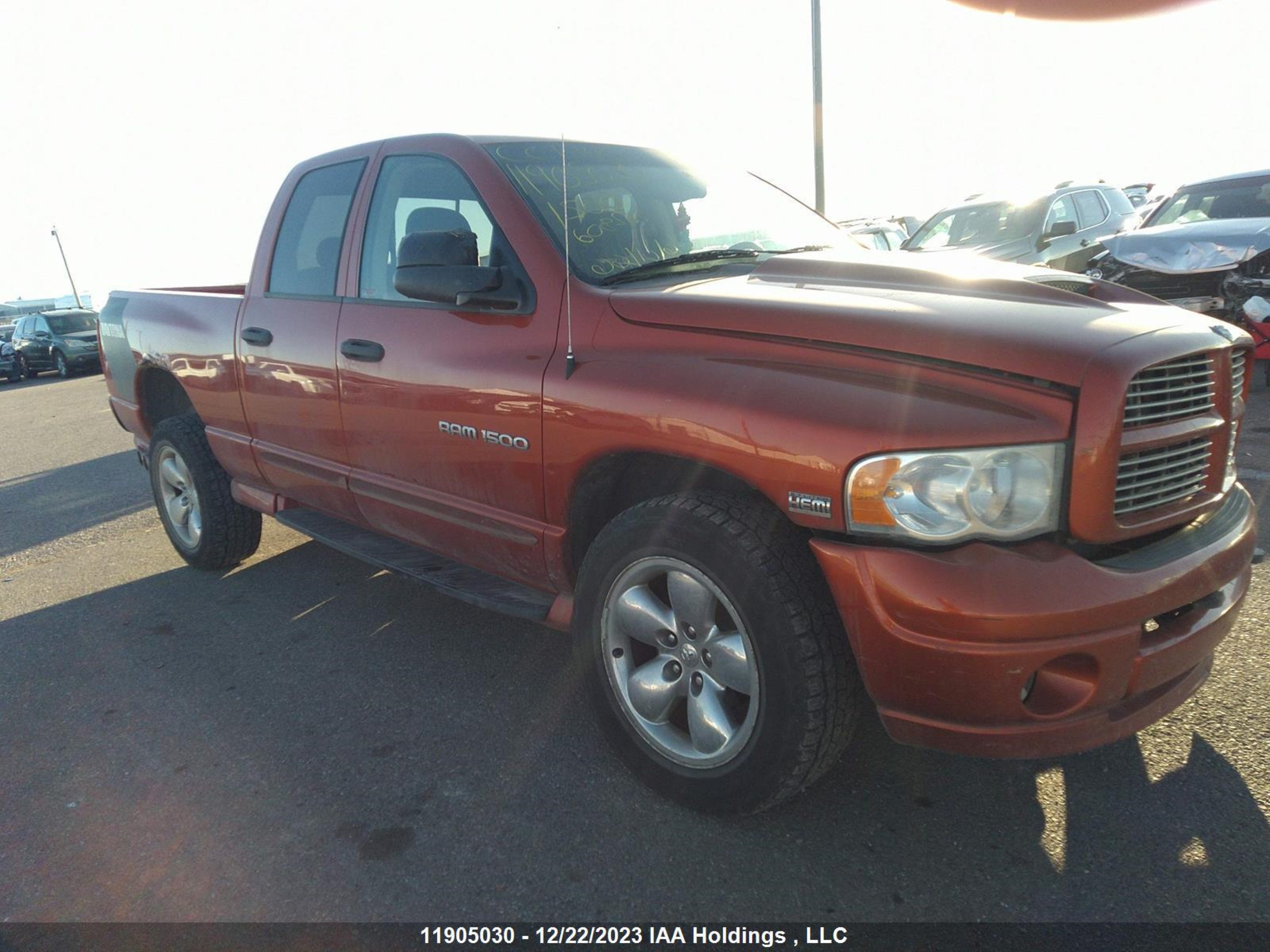 dodge ram 2005 1d3hu18d25j608566