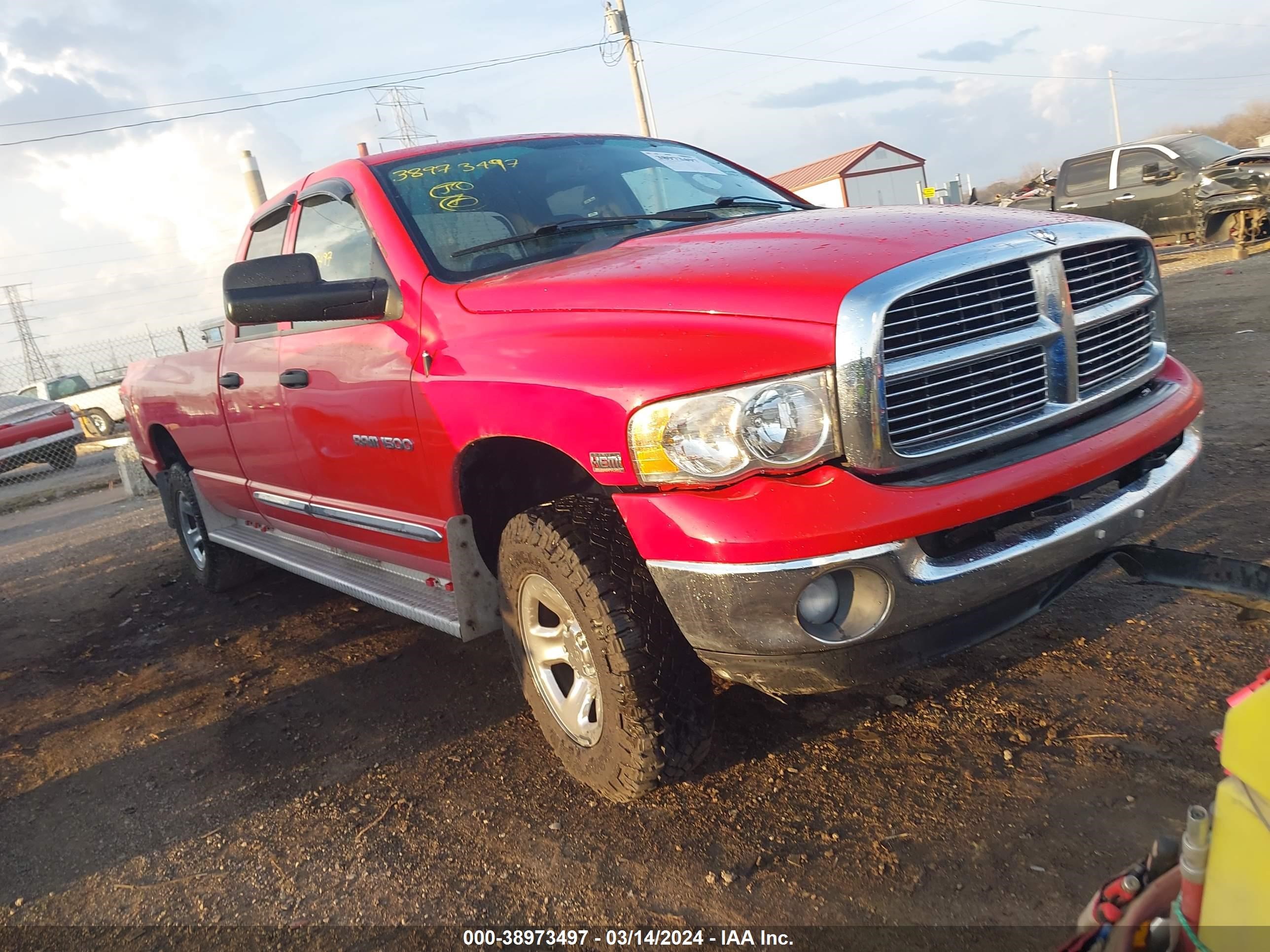 dodge ram 2004 1d3hu18d74j205813