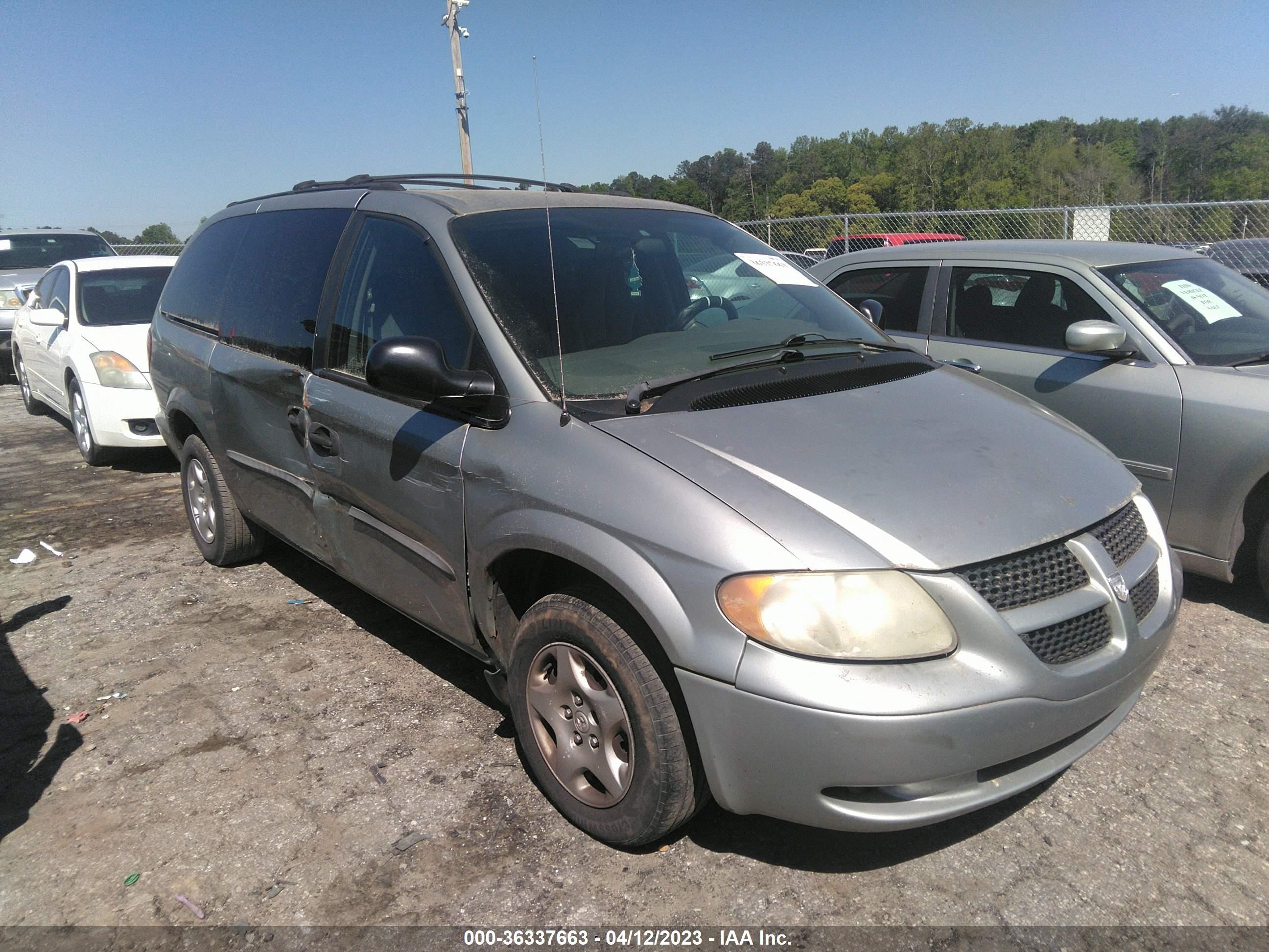 dodge caravan 2003 1d4gp24373b165131