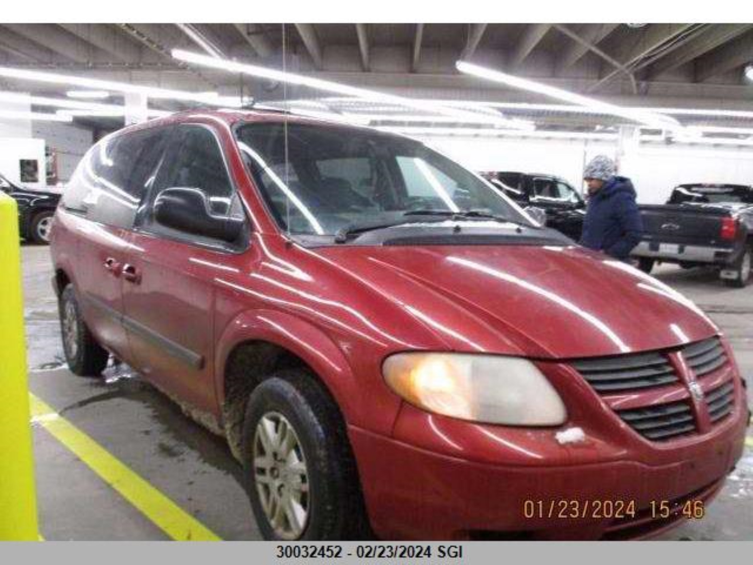 dodge caravan 2006 1d4gp24r26b525446