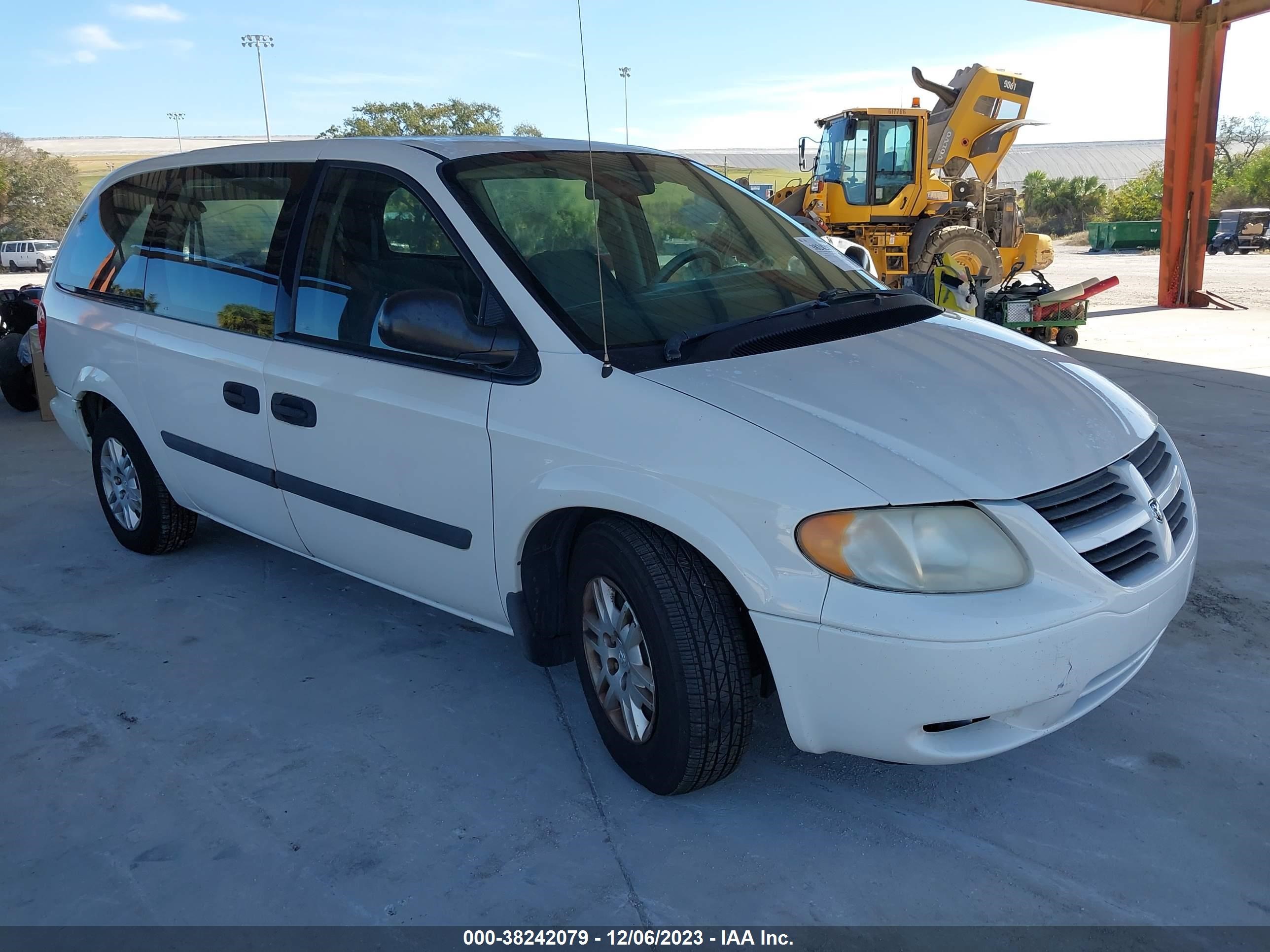 dodge caravan 2006 1d4gp24r36b540490