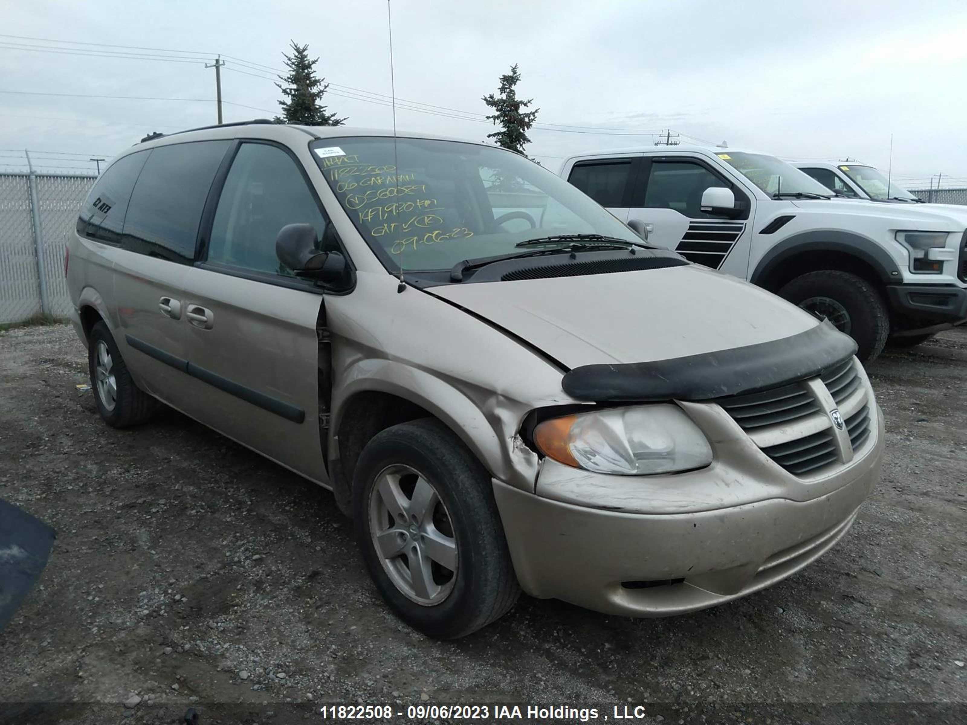 dodge caravan 2006 1d4gp24r36b560089