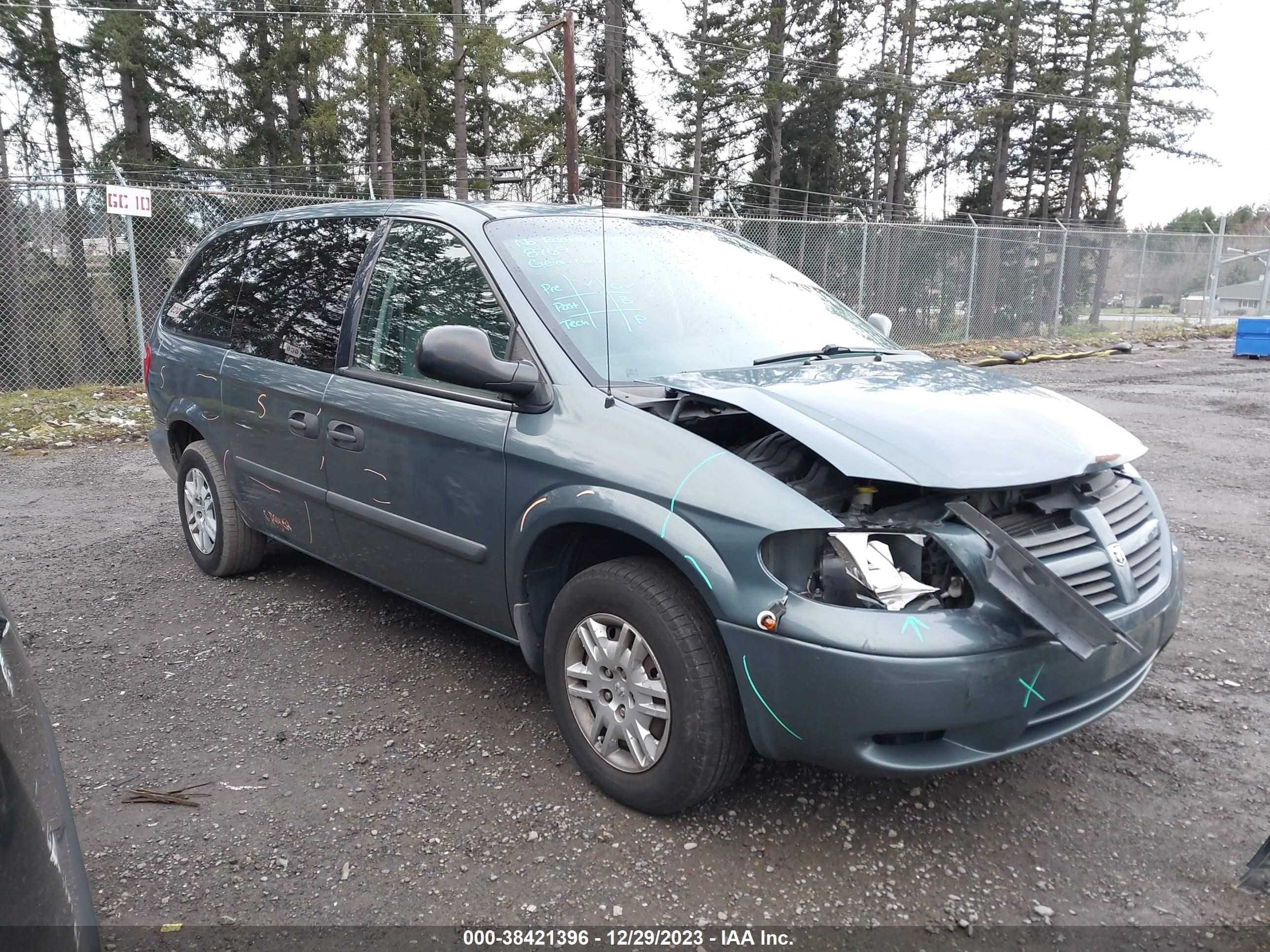 dodge caravan 2005 1d4gp24r45b403752