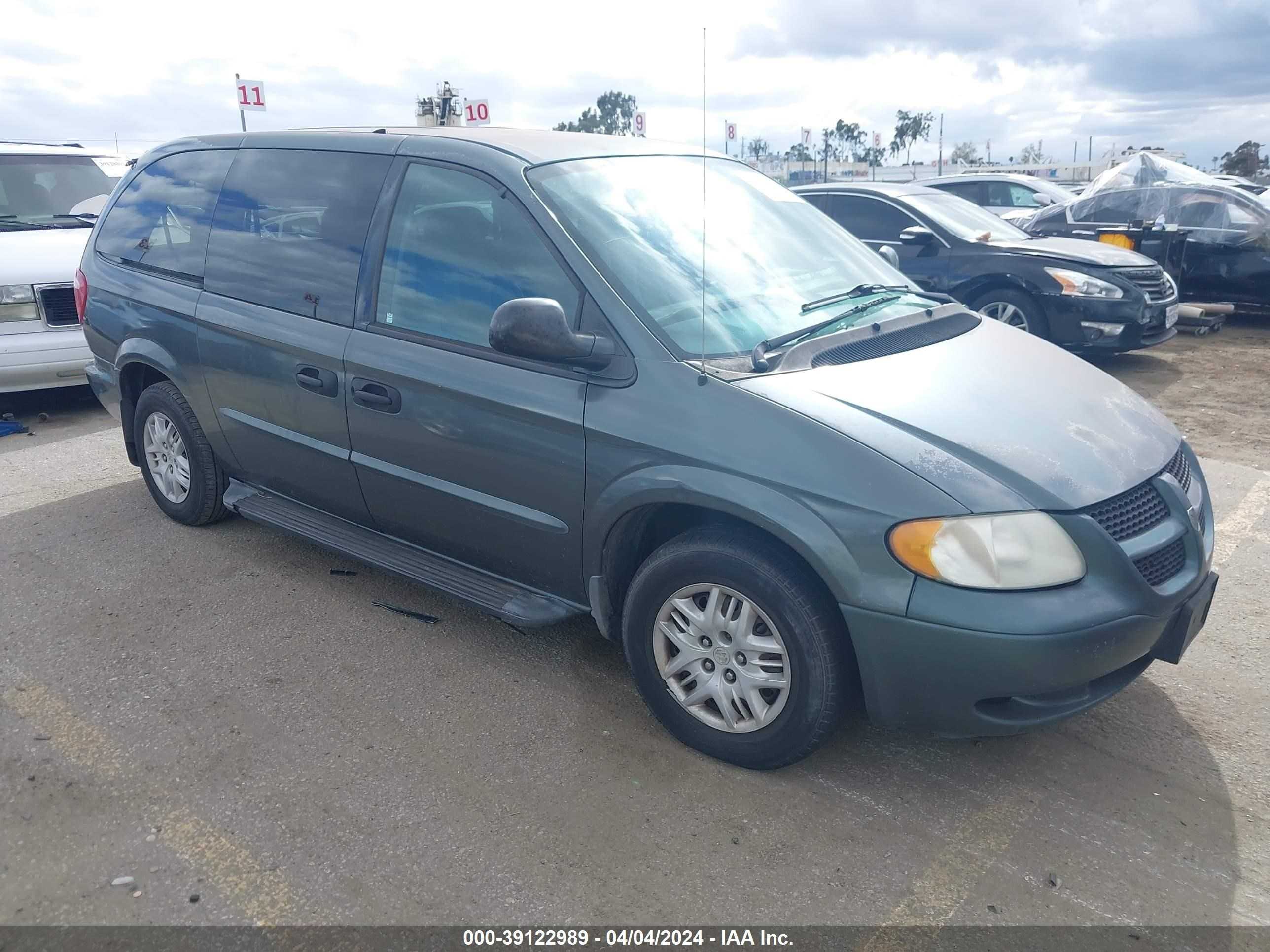 dodge caravan 2004 1d4gp24r54b556283