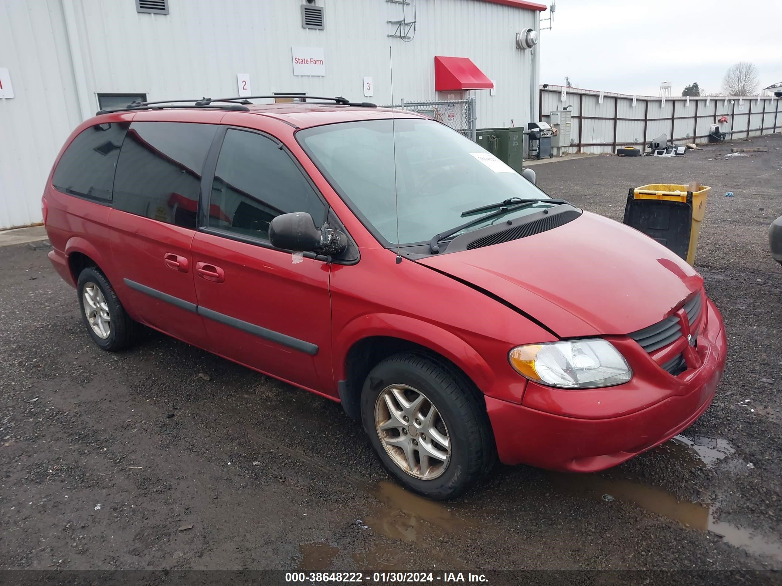 dodge caravan 2005 1d4gp24r55b193663