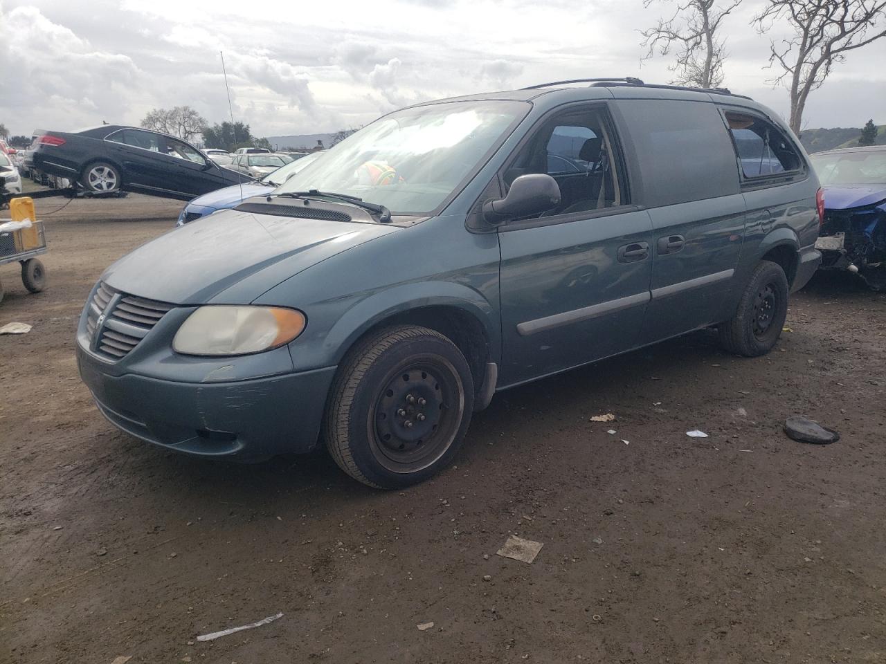 dodge caravan 2007 1d4gp24r57b257574