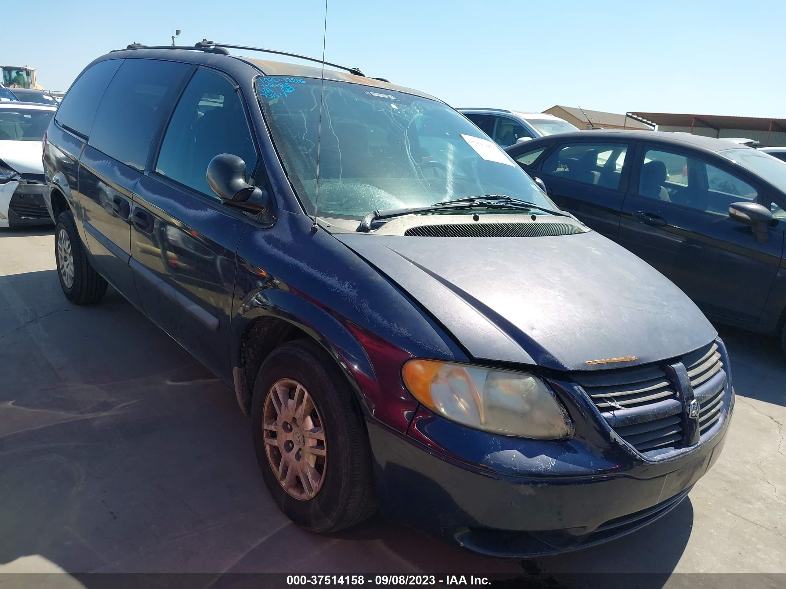 dodge caravan 2005 1d4gp24r65b127364