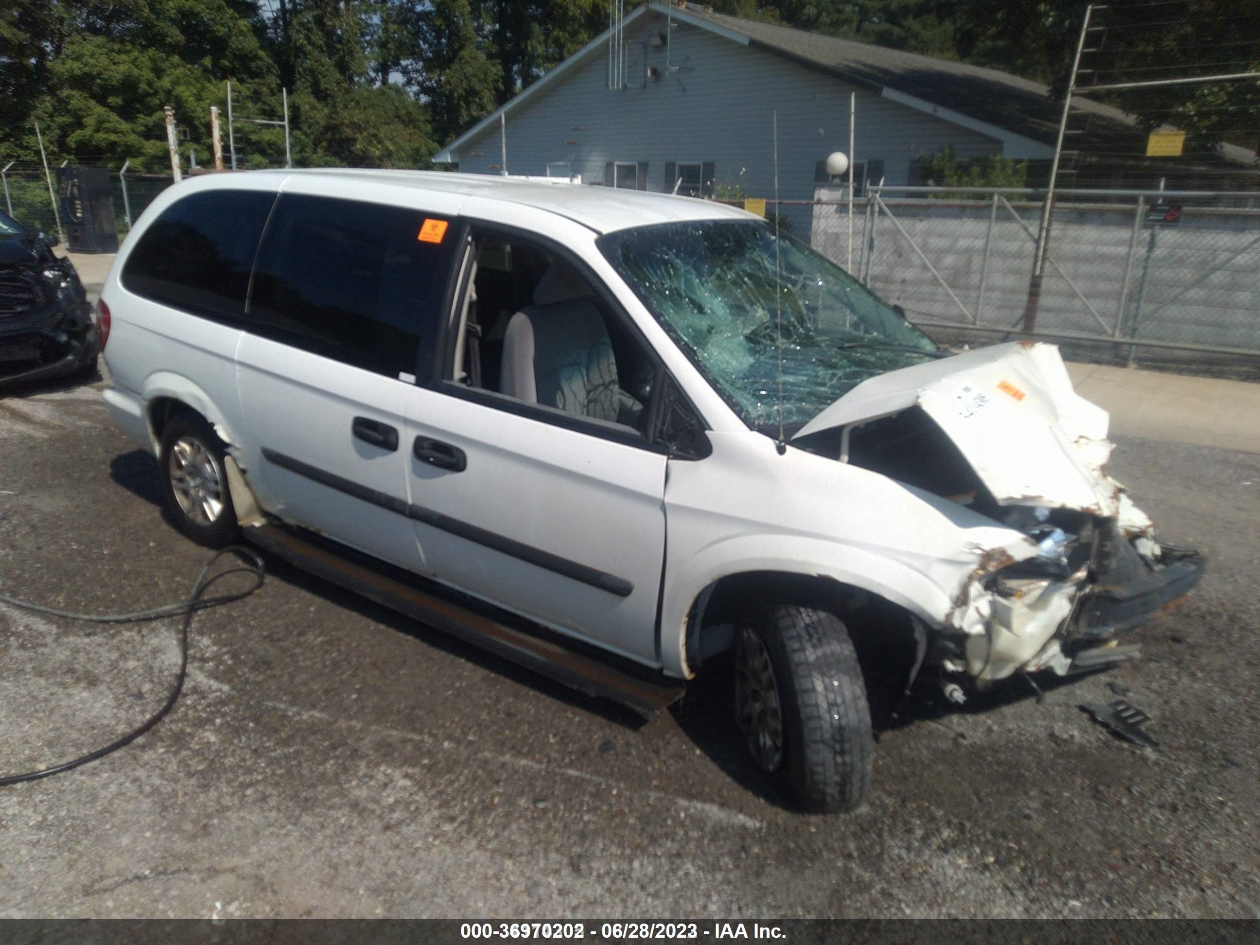 dodge caravan 2006 1d4gp24r66b637795