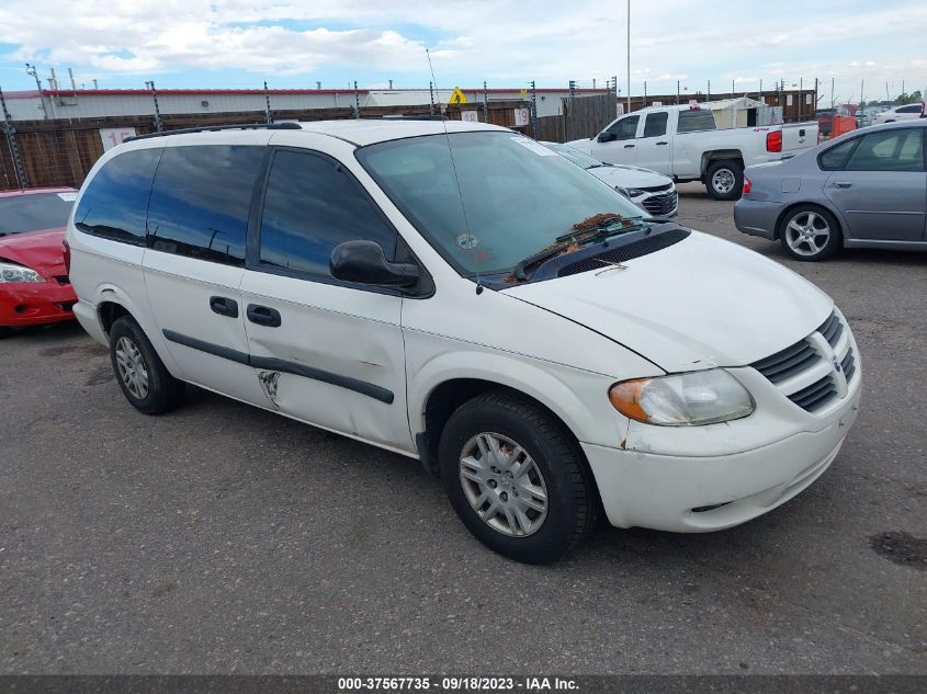 dodge caravan 2005 1d4gp24r75b207031