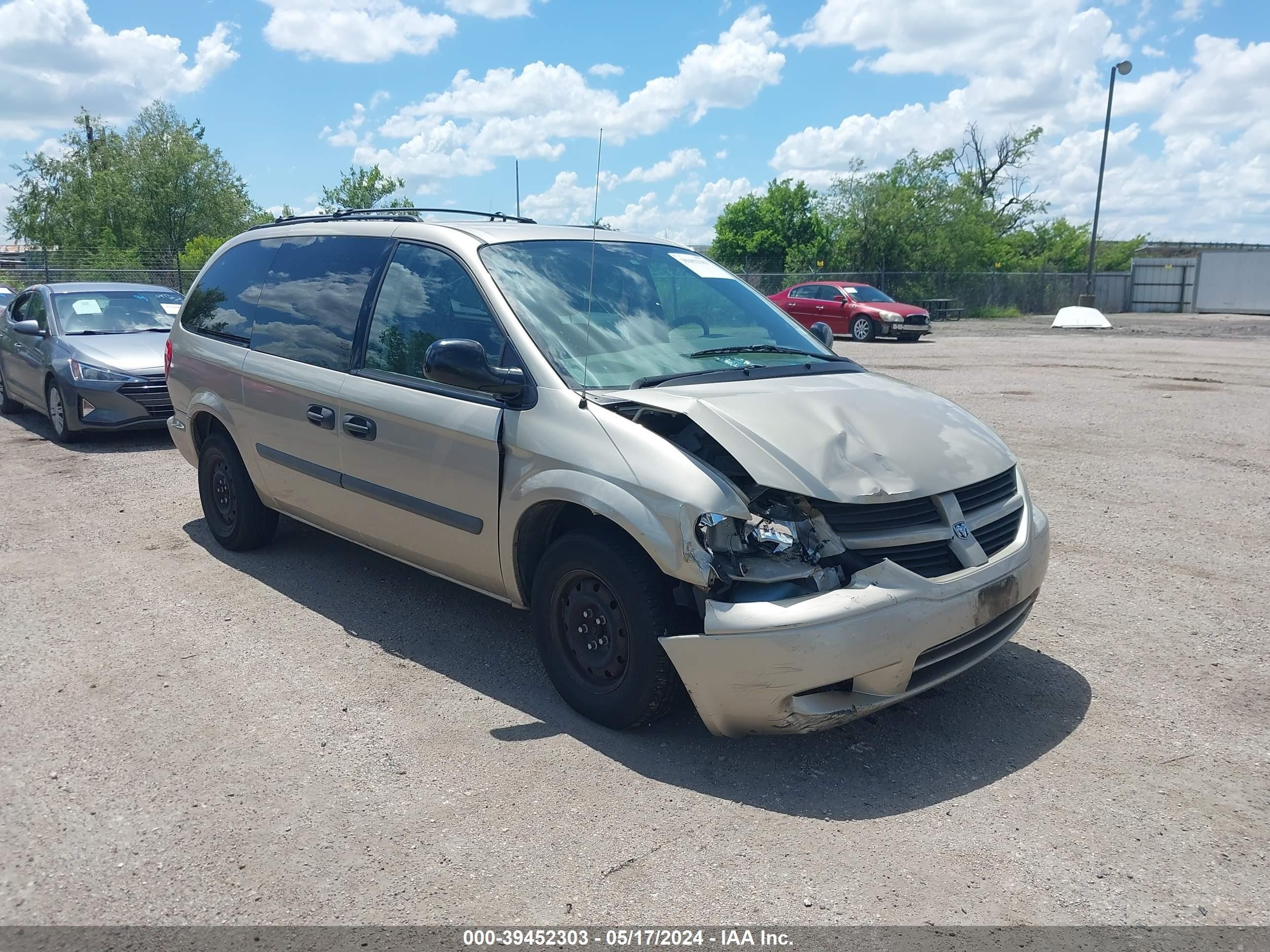 dodge caravan 2007 1d4gp24r77b159209