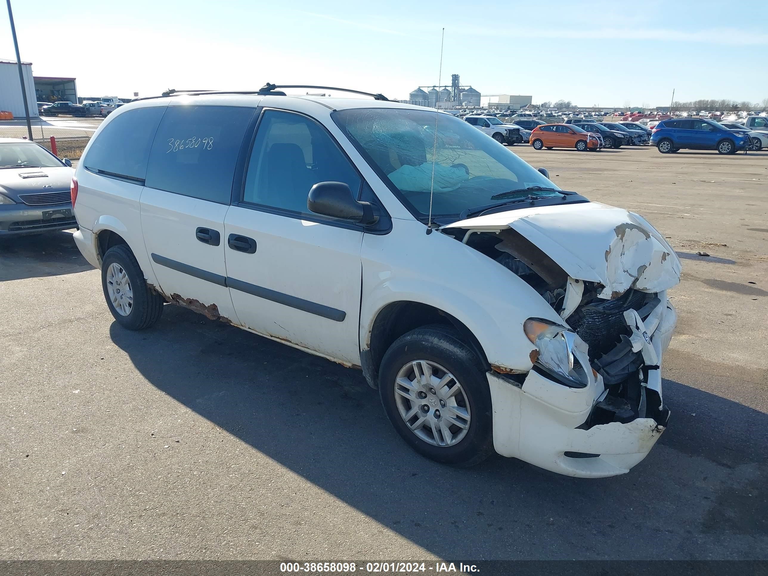 dodge caravan 2005 1d4gp24r85b245920