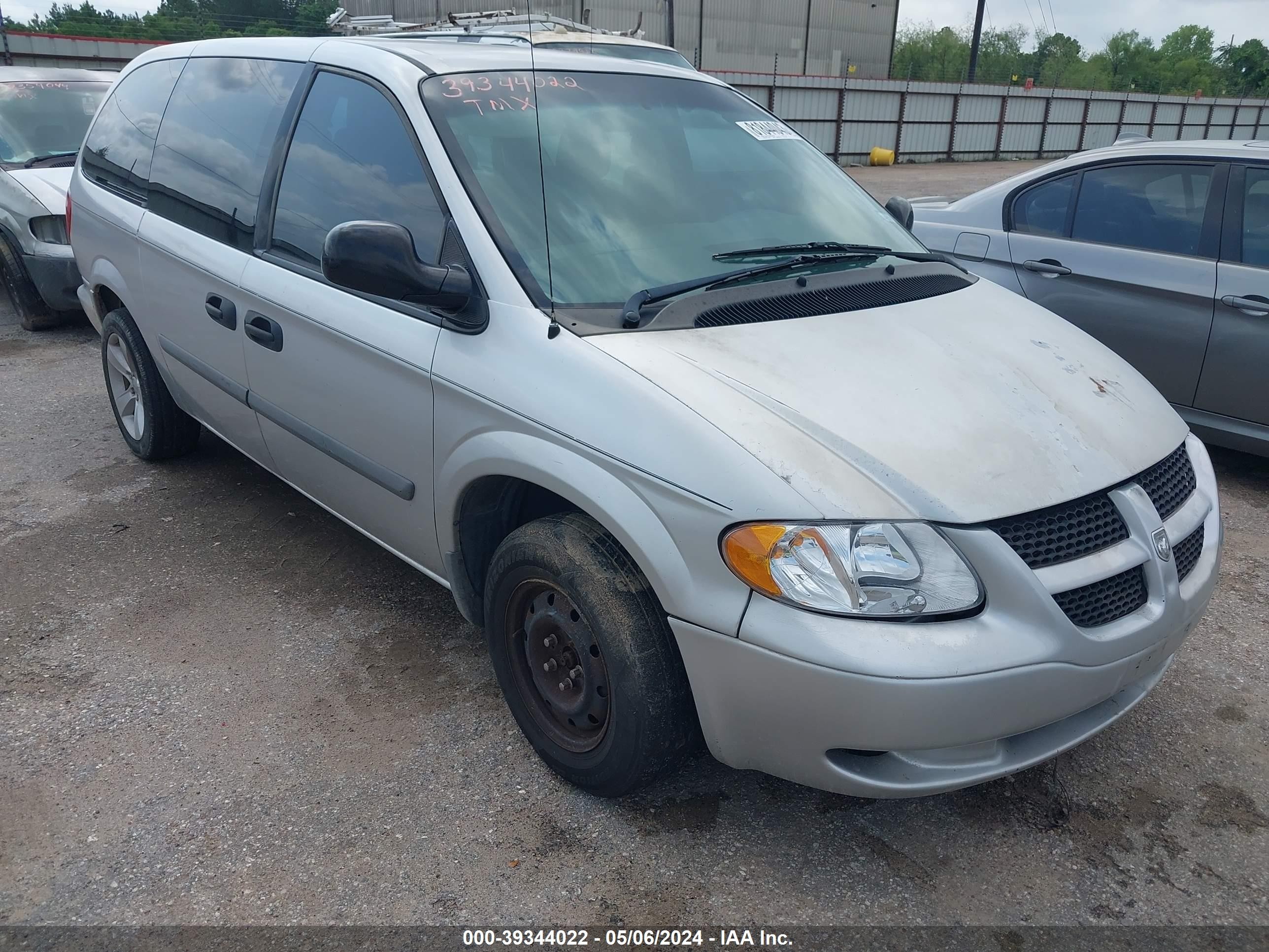 dodge caravan 2007 1d4gp24r87b104140