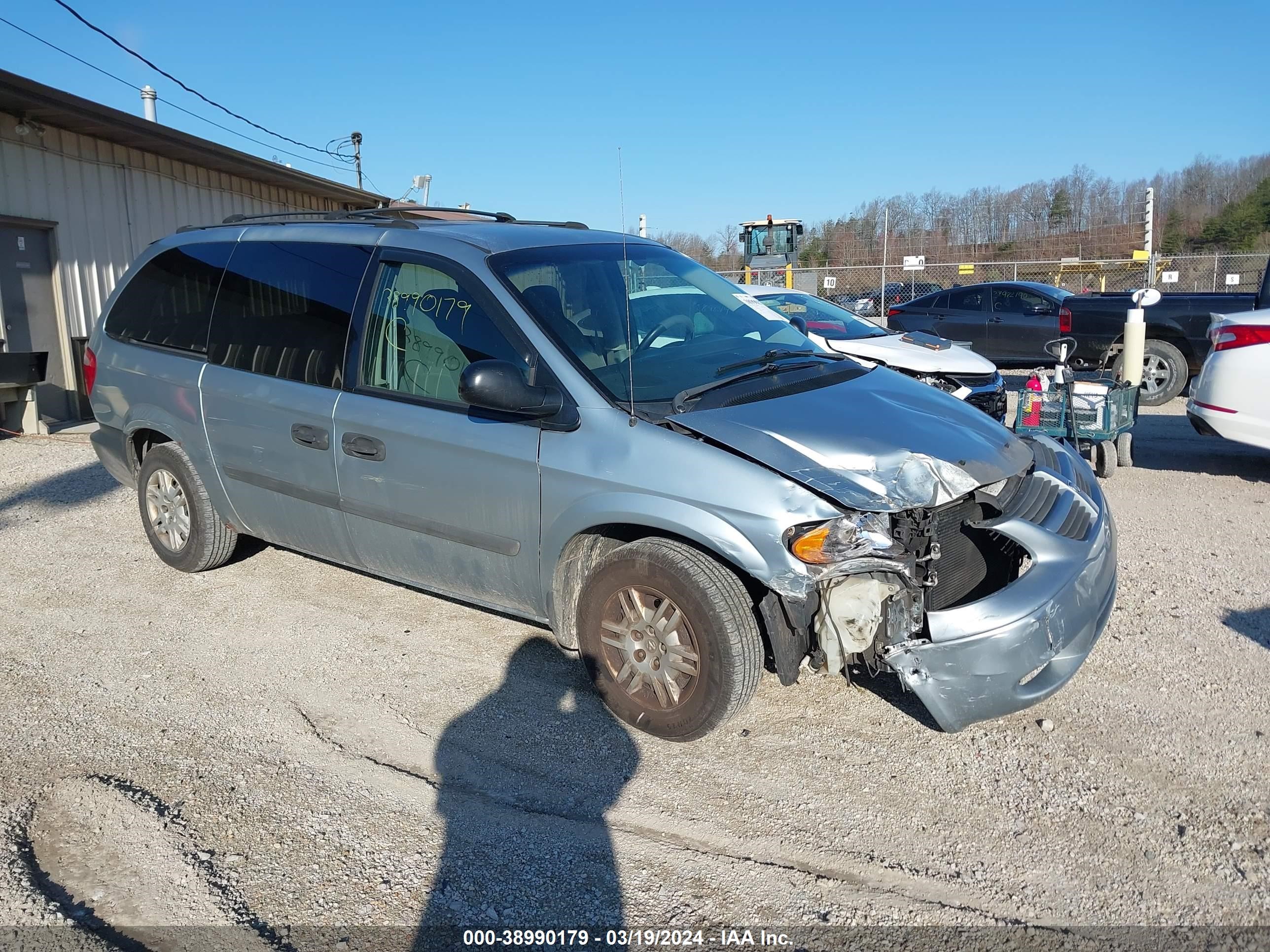 dodge caravan 2005 1d4gp24rx5b192489