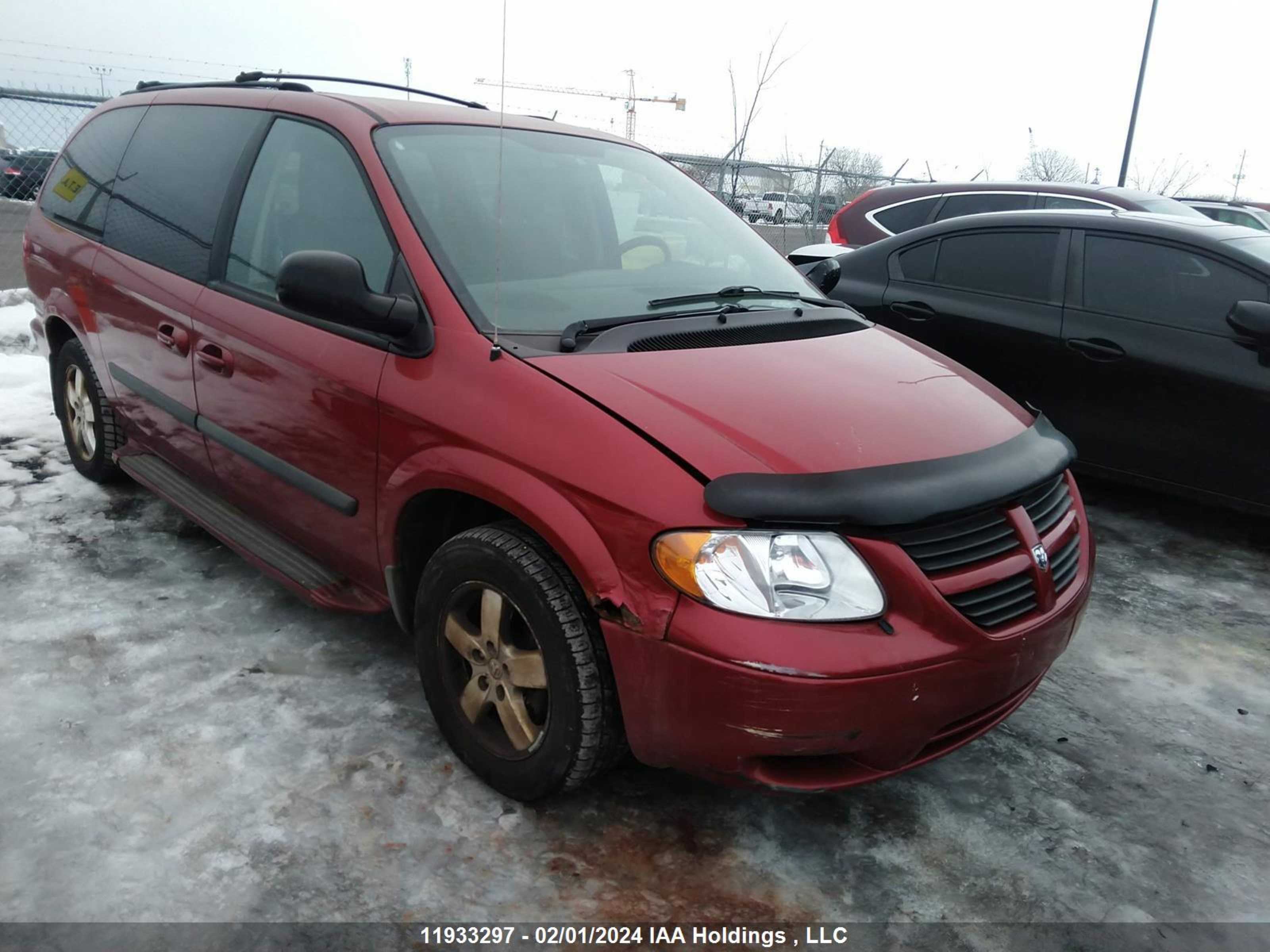 dodge caravan 2007 1d4gp24rx7b146017