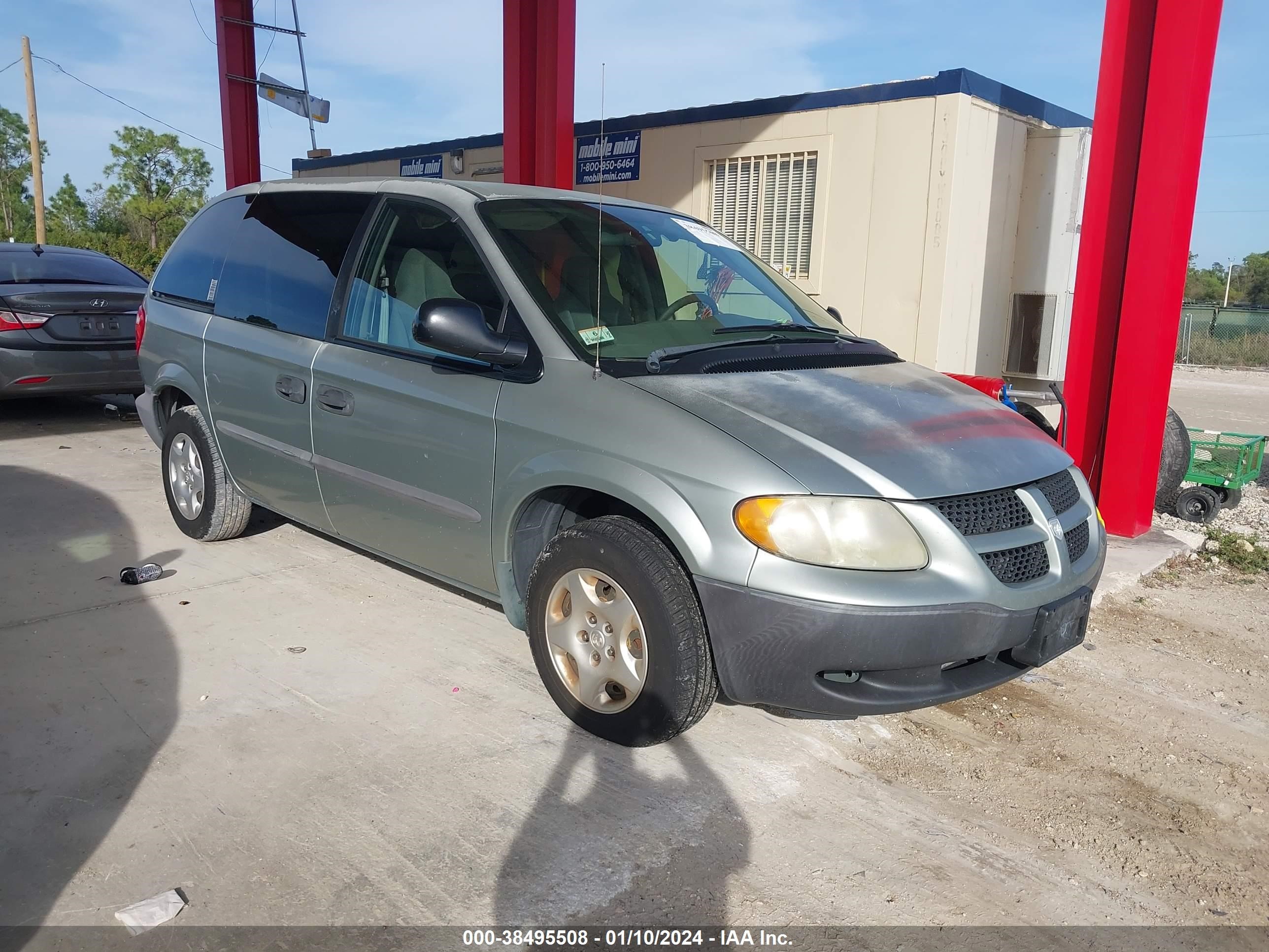 dodge caravan 2003 1d4gp25313b139736