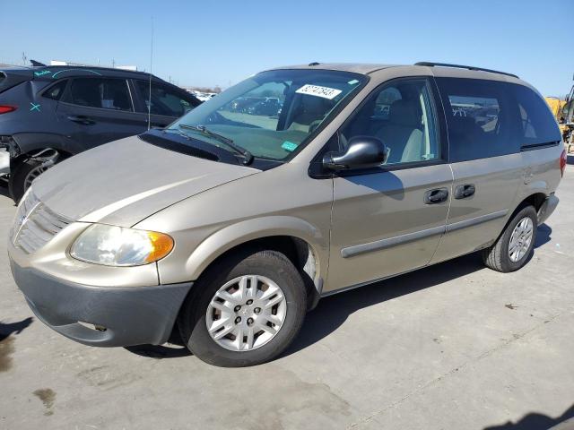 dodge caravan se 2007 1d4gp25r77b185002