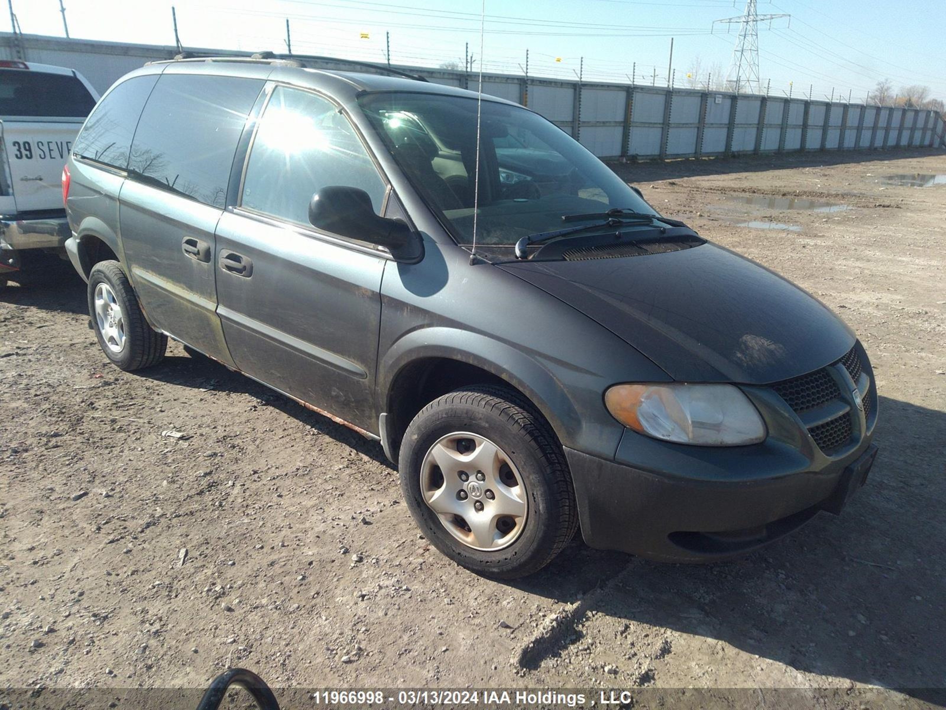 dodge caravan 2003 1d4gp25r93b203929