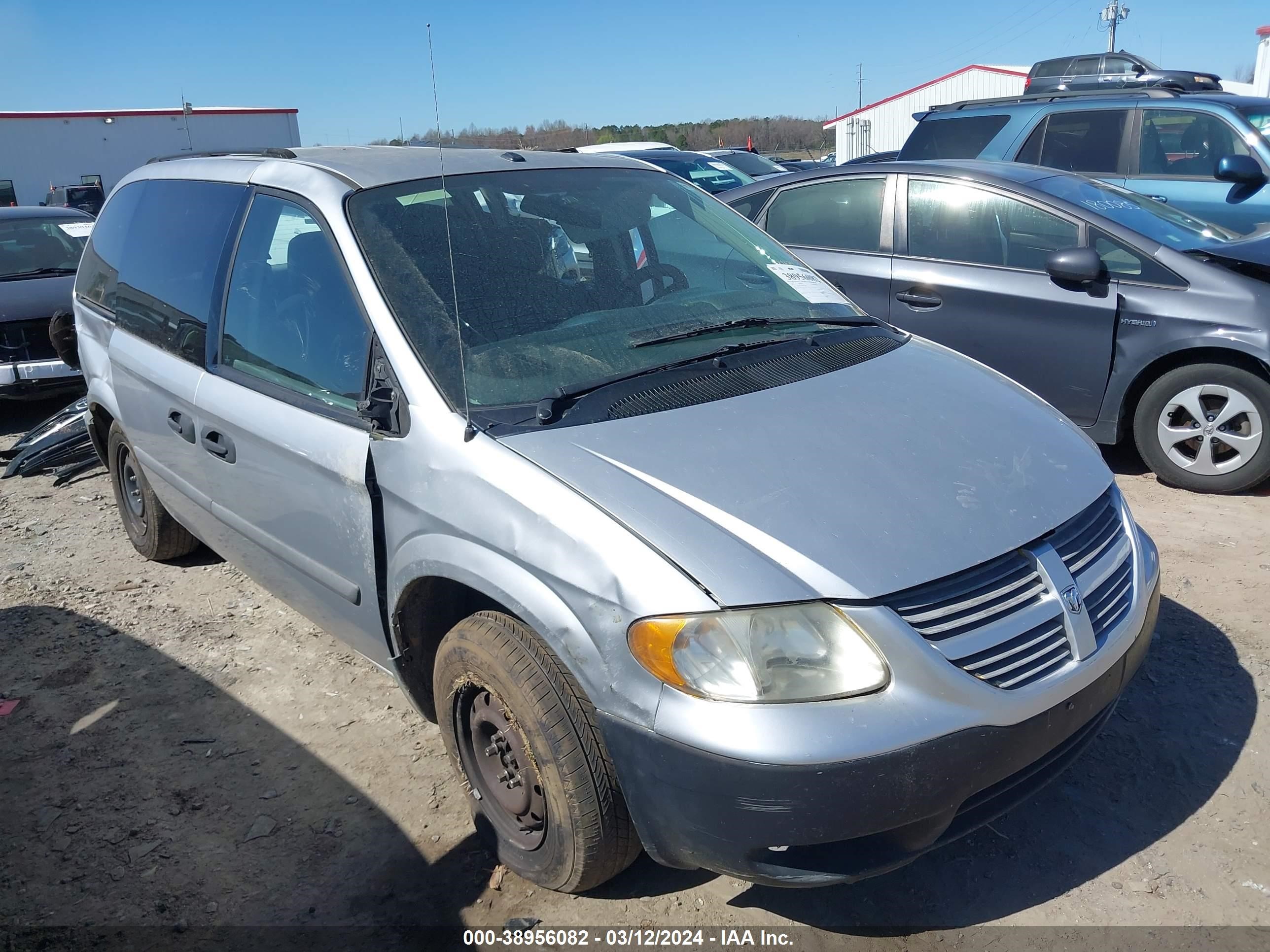 dodge caravan 2007 1d4gp25r97b203287