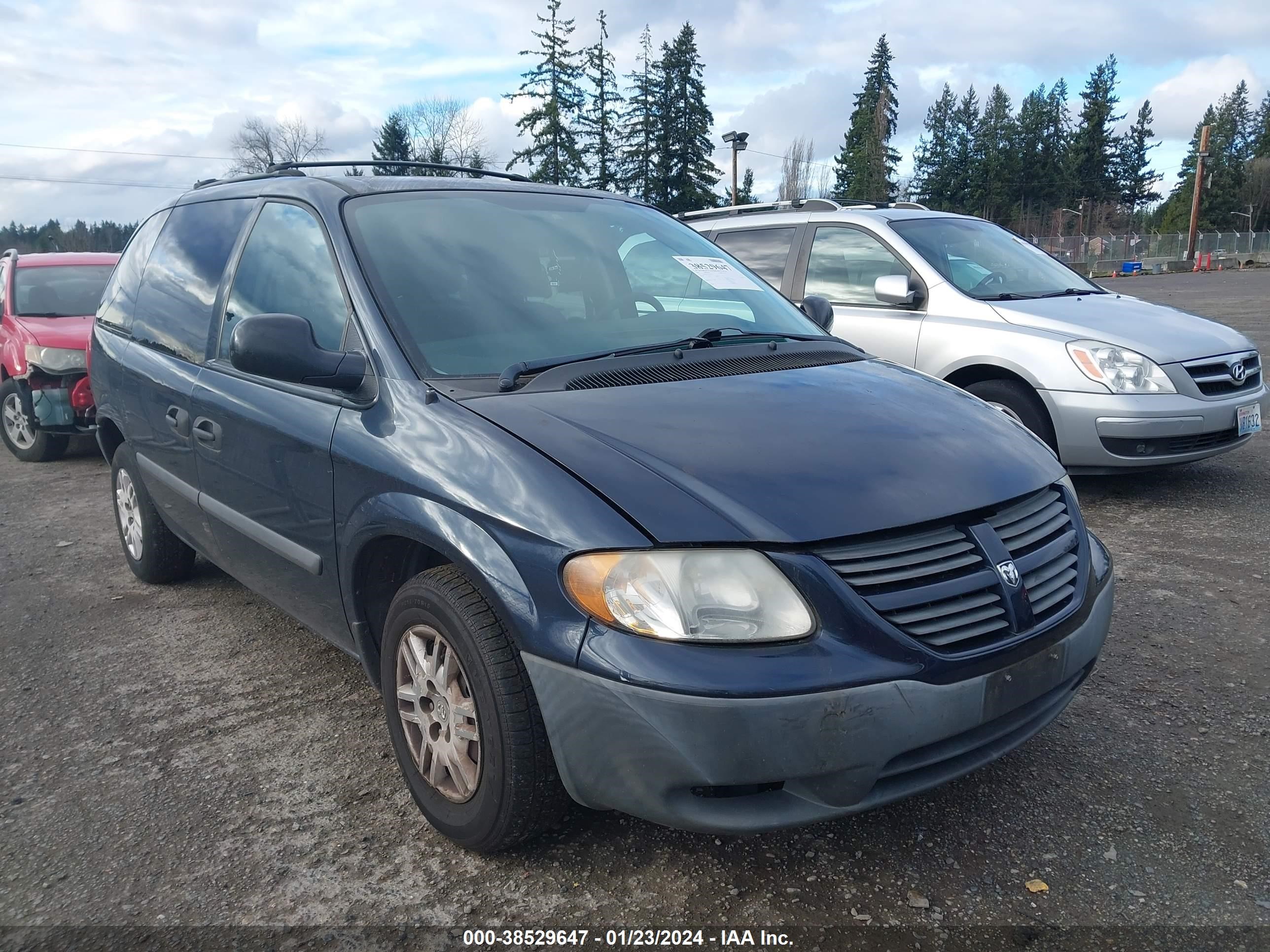 dodge caravan 2007 1d4gp25rx7b238937