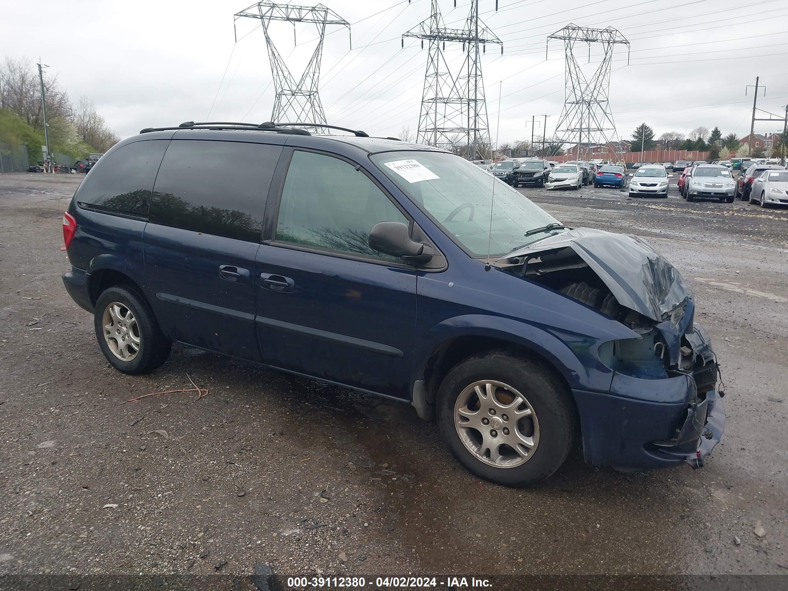 dodge caravan 2004 1d4gp45r04b511052