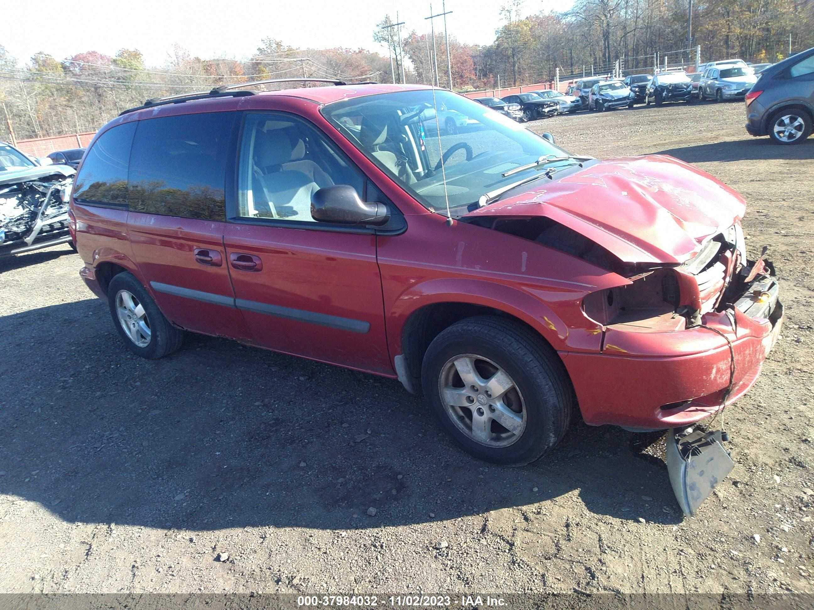 dodge caravan 2007 1d4gp45r27b183038