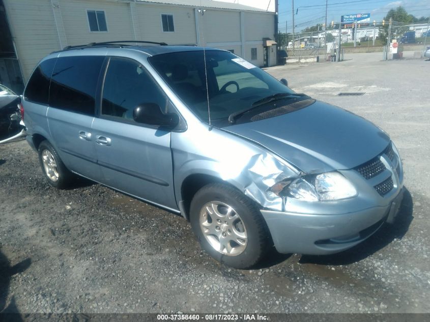 dodge caravan 2004 1d4gp45r84b556644