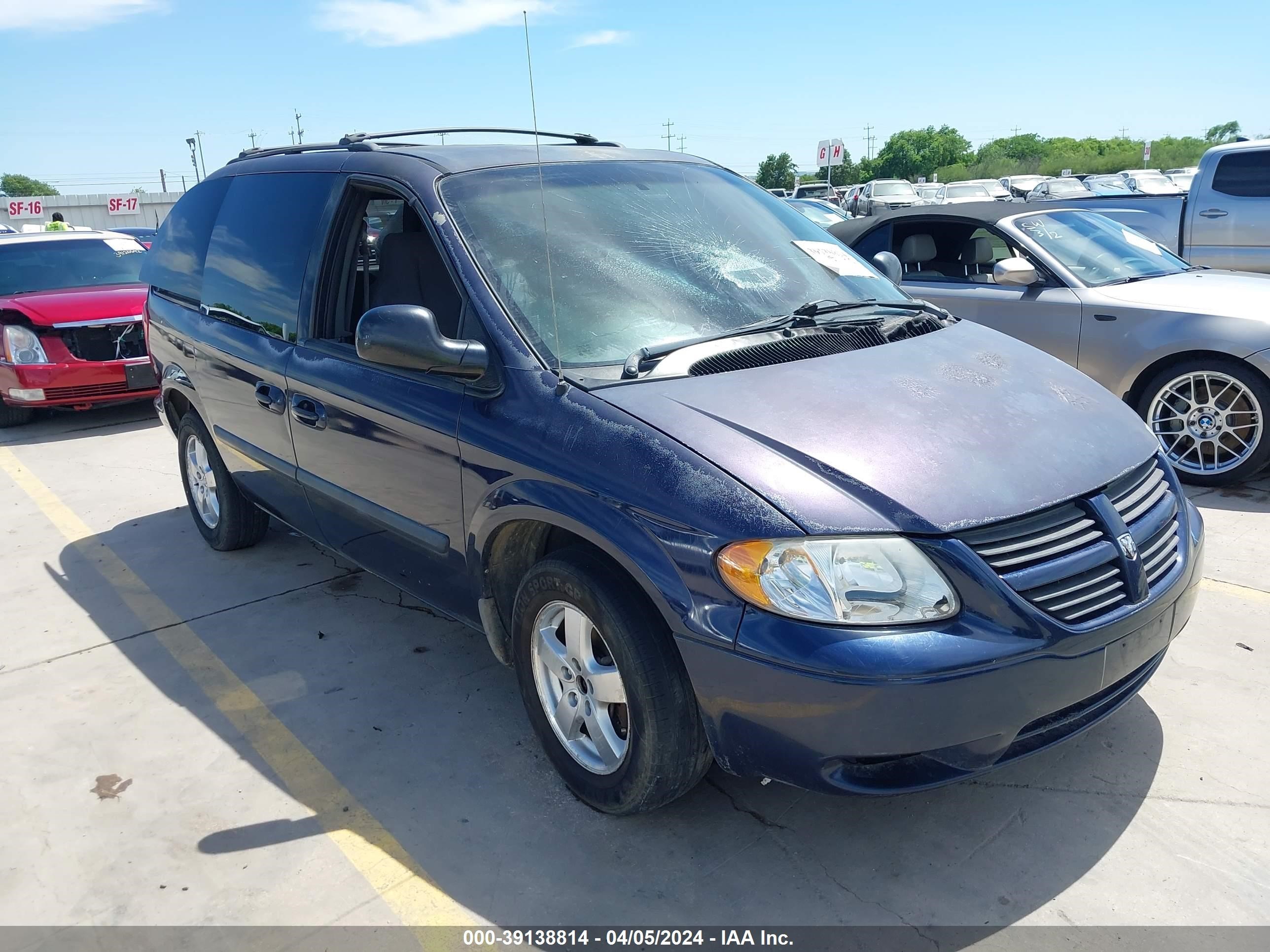 dodge caravan 2005 1d4gp45rx5b134425