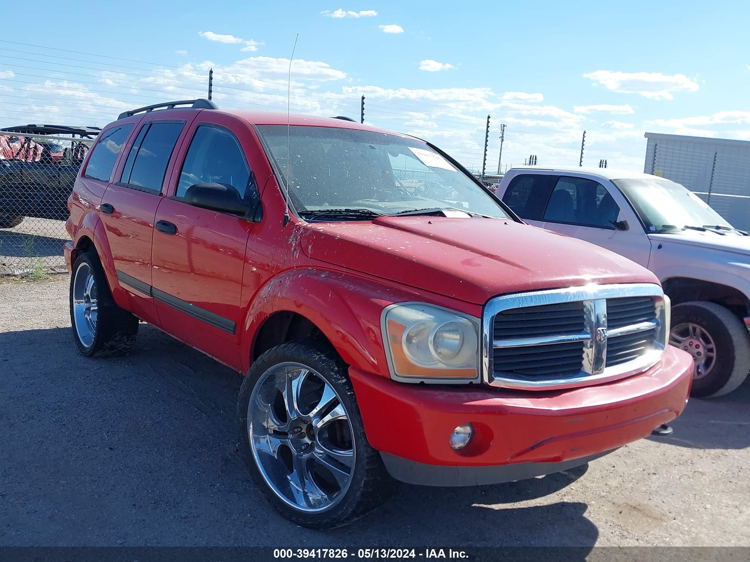 dodge durango 2006 1d4hb48n16f149921