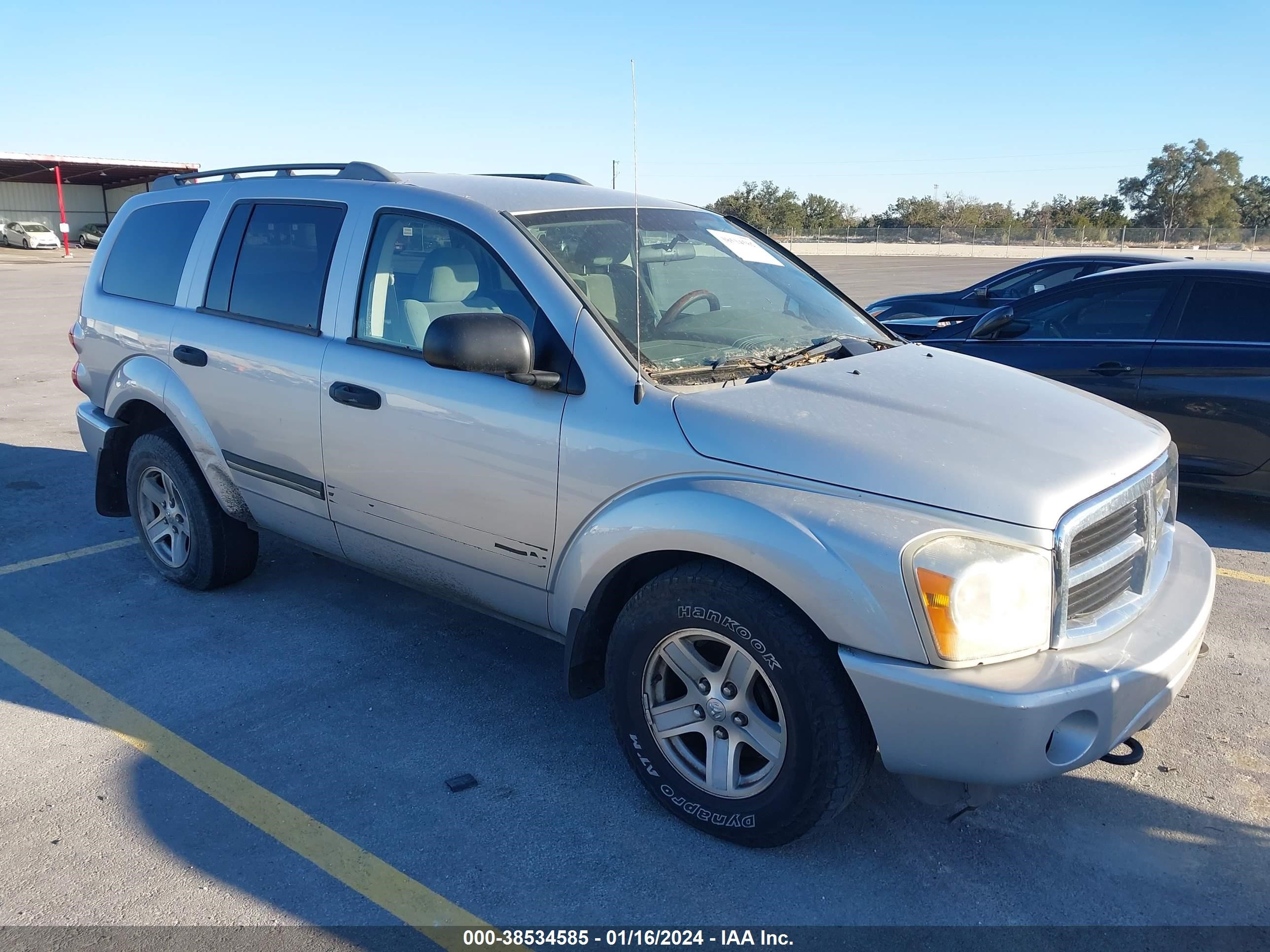 dodge durango 2006 1d4hb48n36f173105