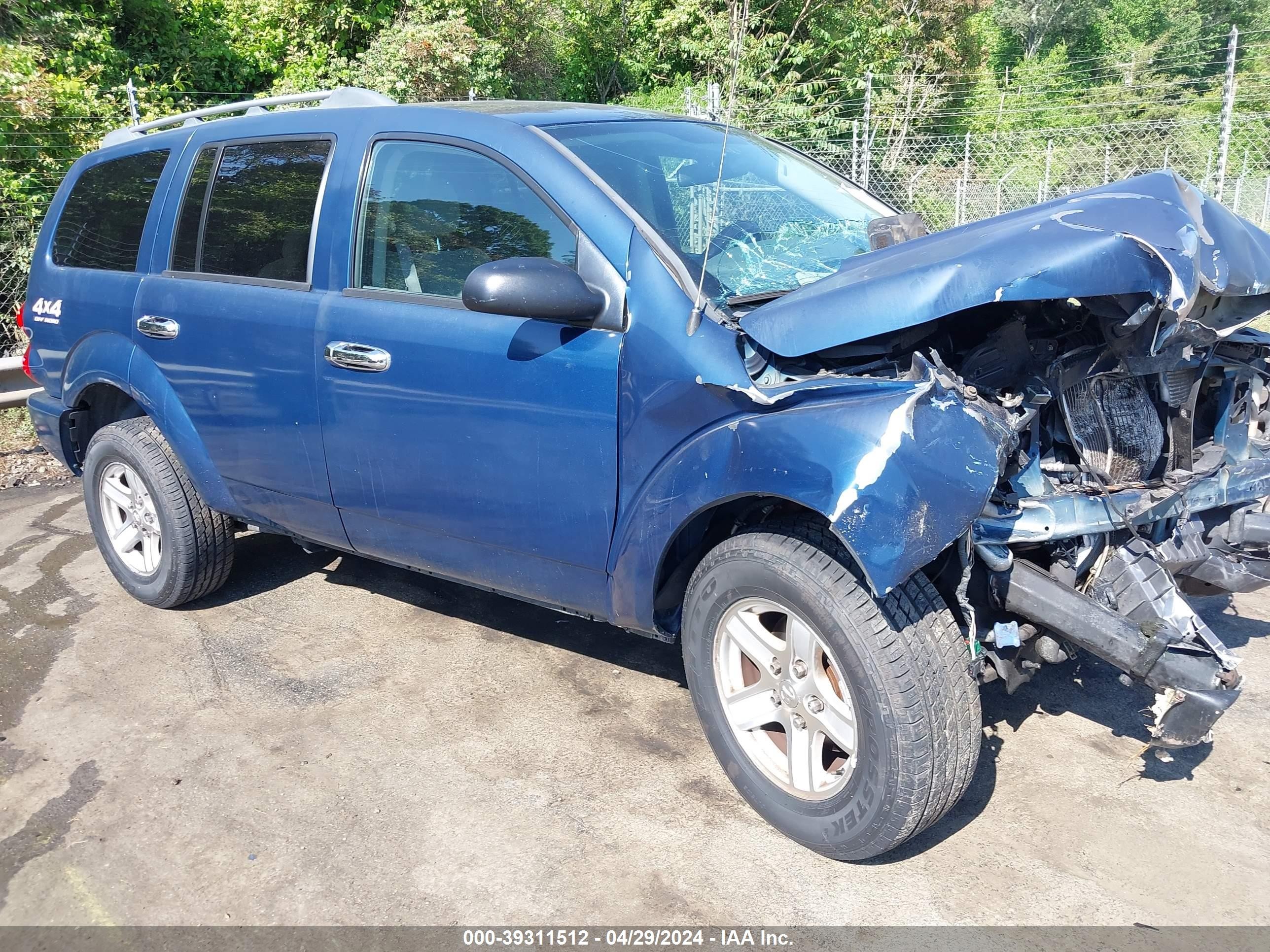 dodge durango 2006 1d4hb48n86f133666