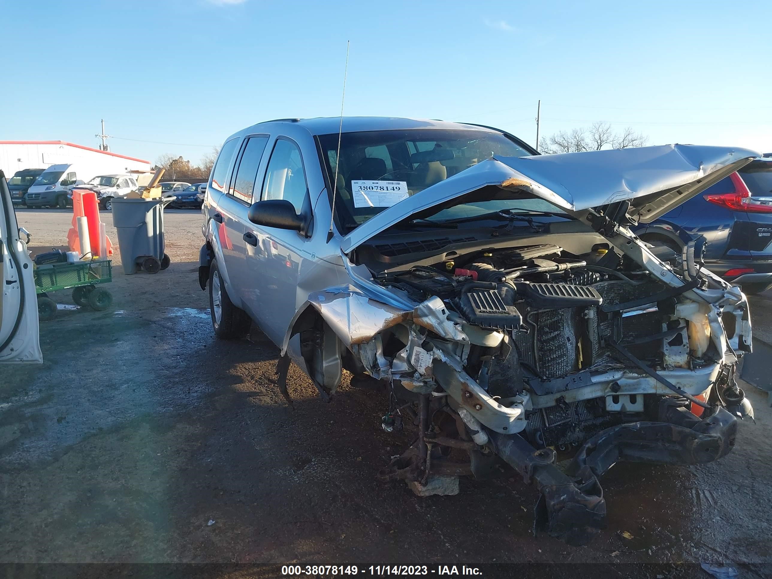 dodge durango 2005 1d4hd38k25f528337