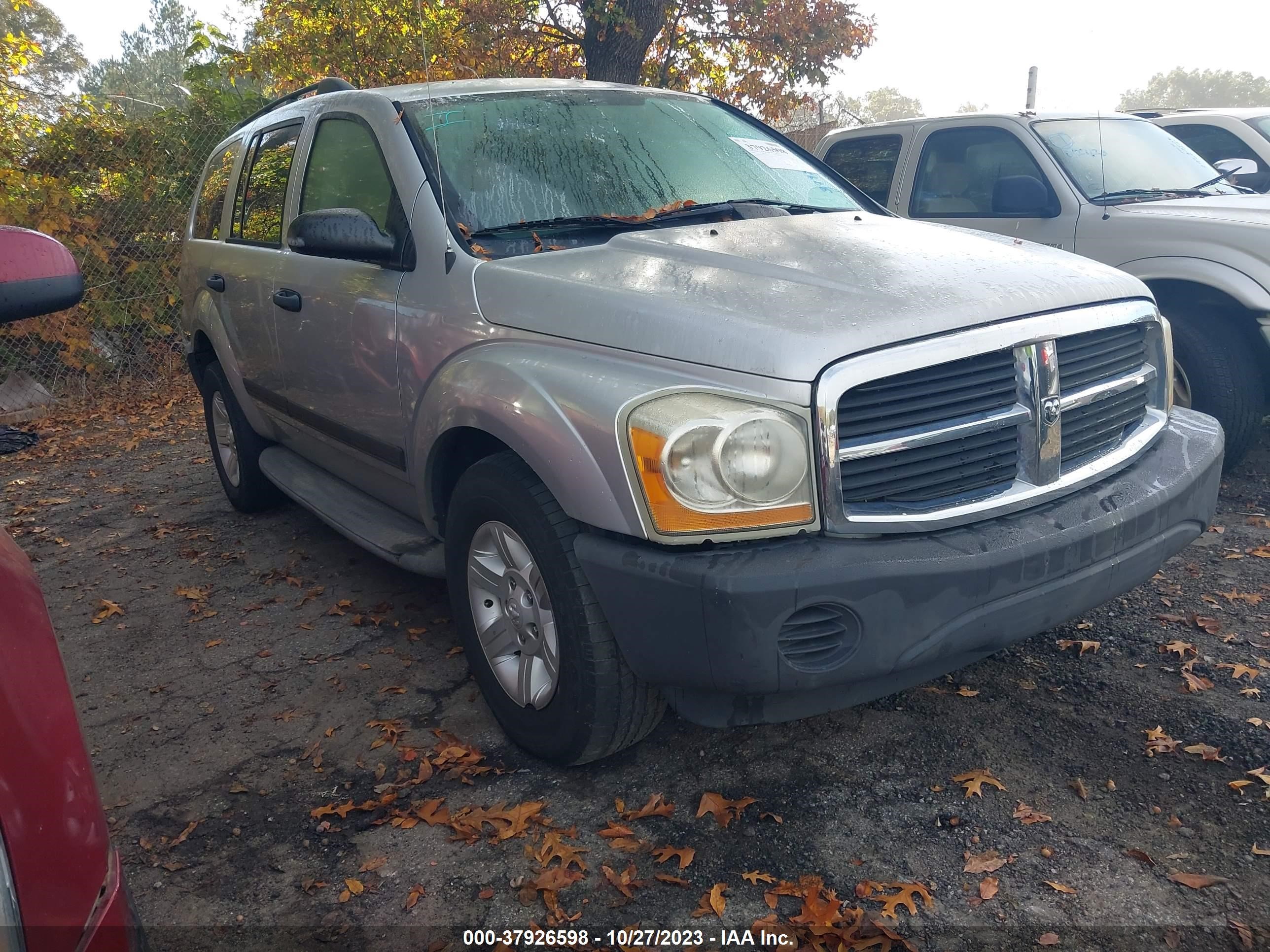 dodge durango 2005 1d4hd38k45f537413