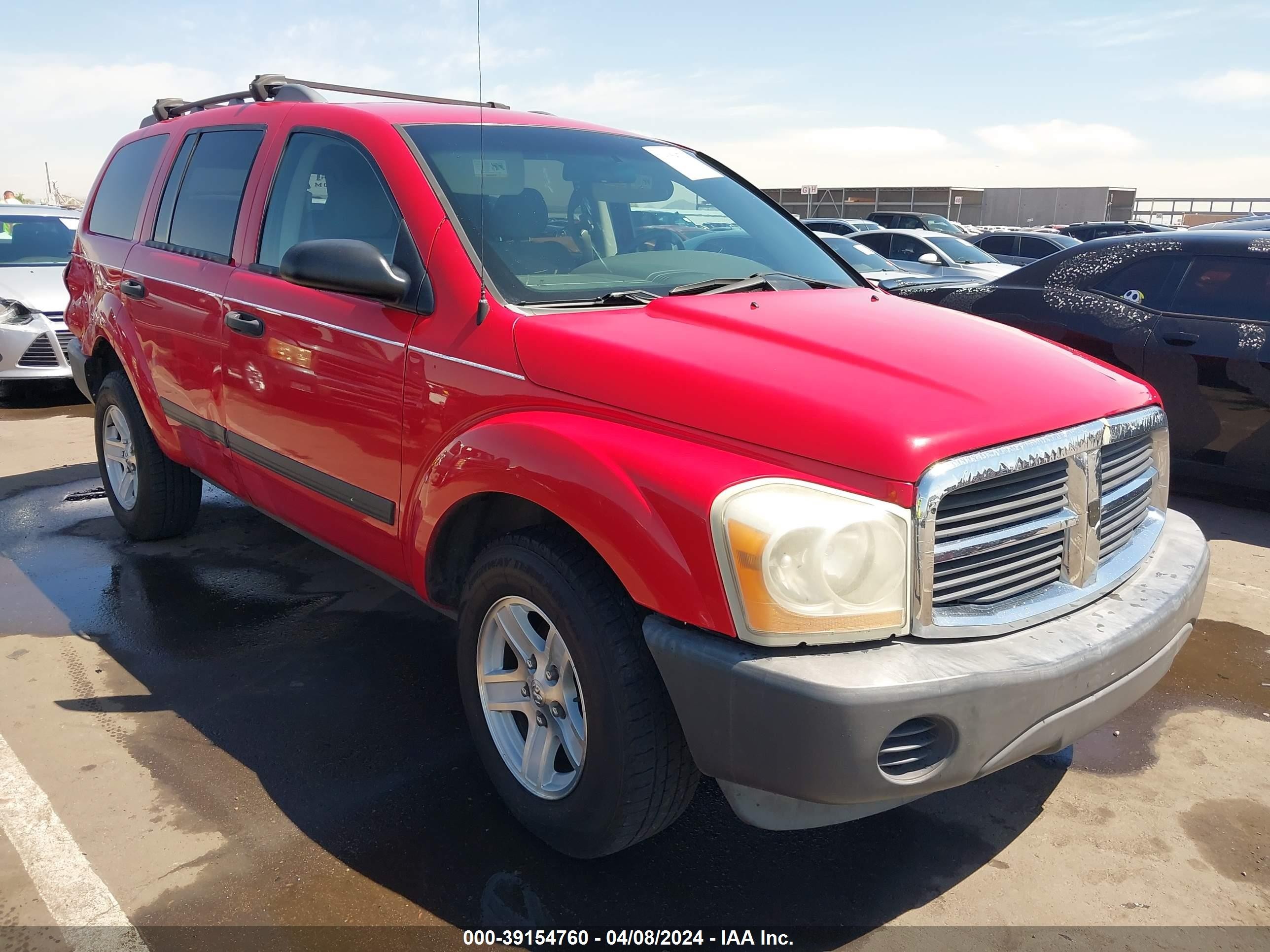 dodge durango 2006 1d4hd38n76f108018