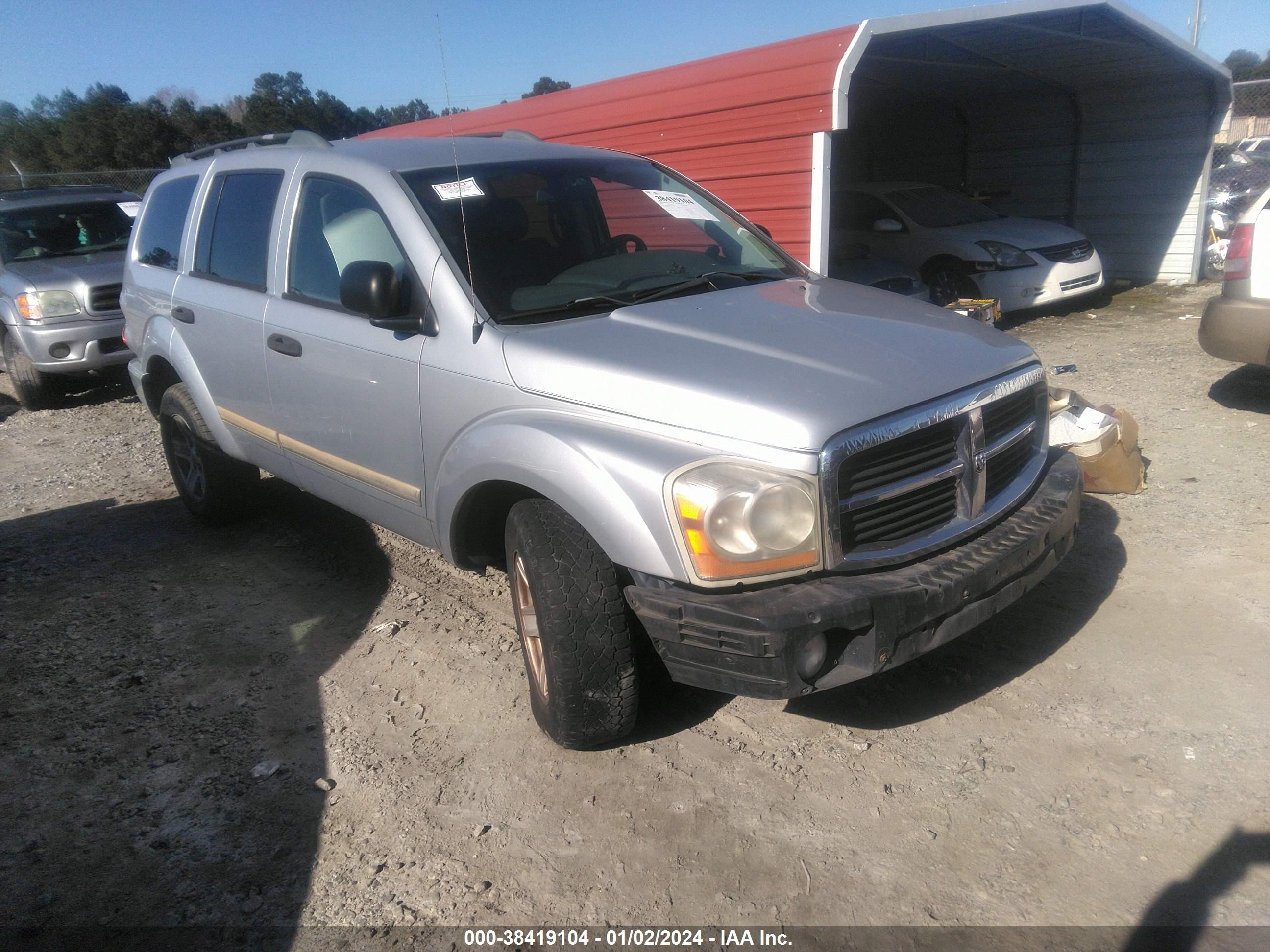 dodge durango 2005 1d4hd48n55f614273