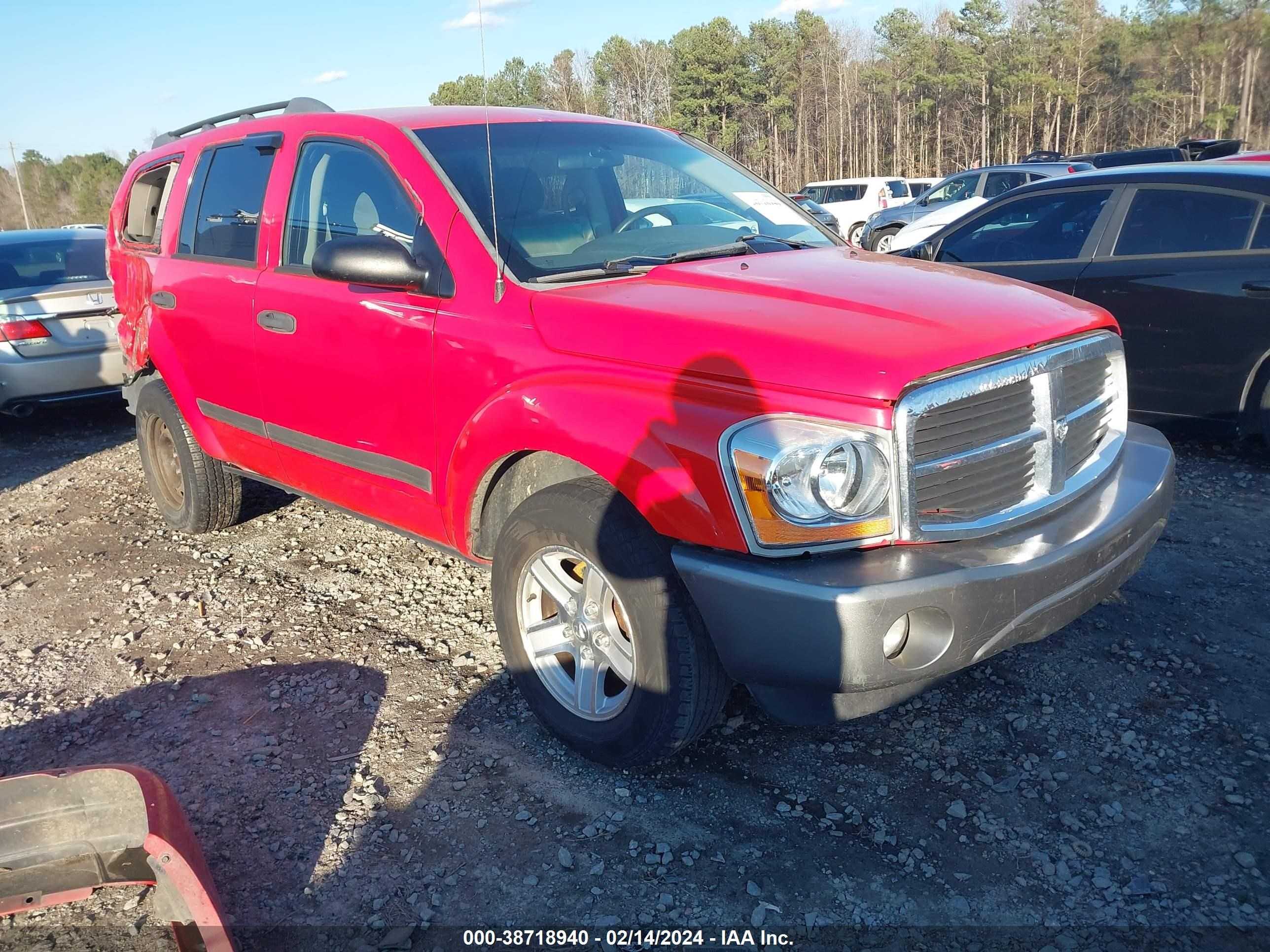 dodge durango 2006 1d4hd48n76f174994