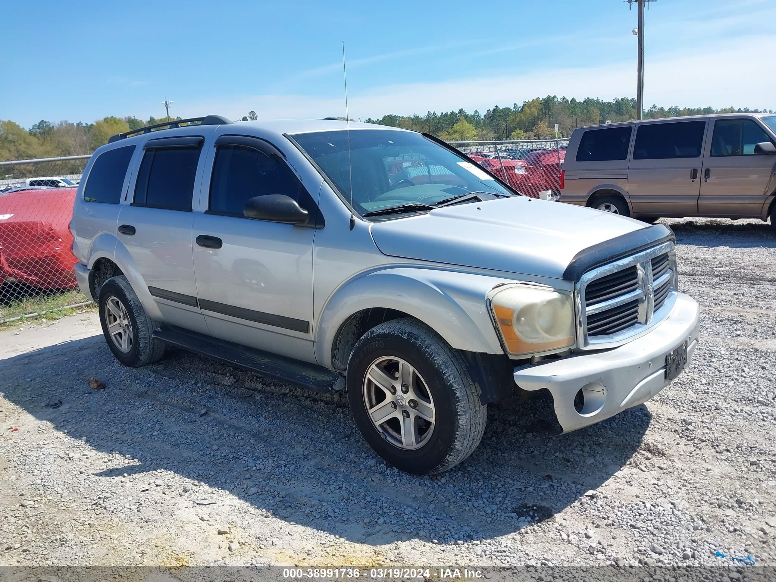 dodge durango 2006 1d4hd48n96f160482