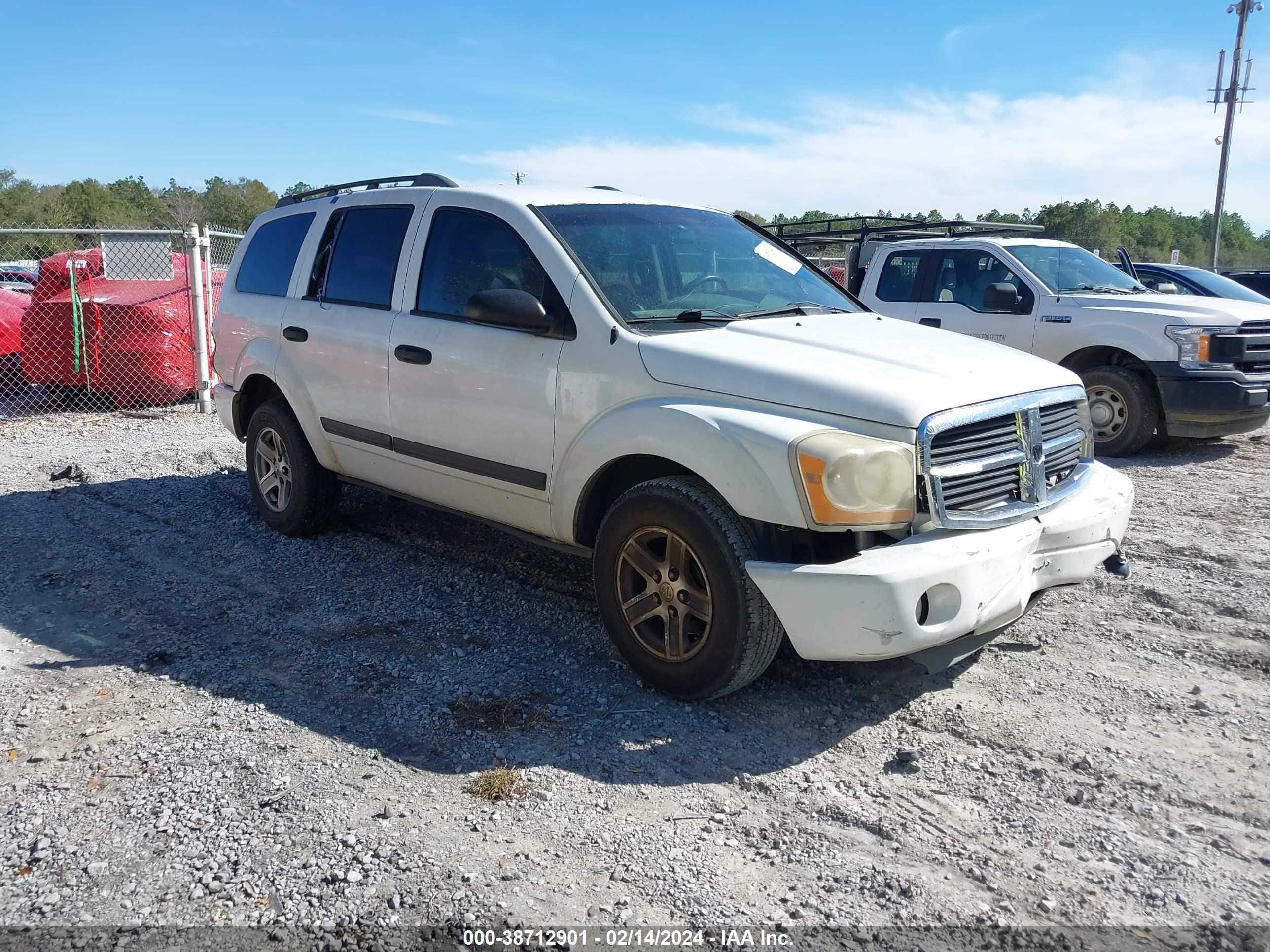 dodge durango 2006 1d4hd48n96f191683