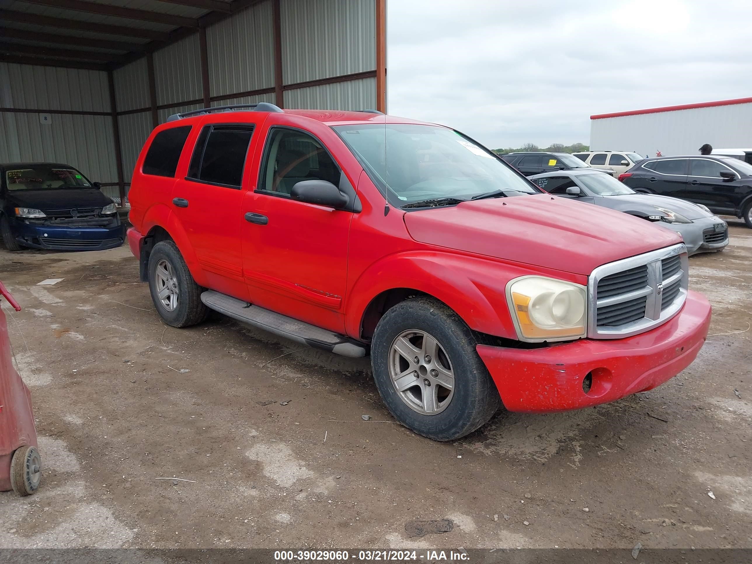 dodge durango 2004 1d4hd48nx4f194279