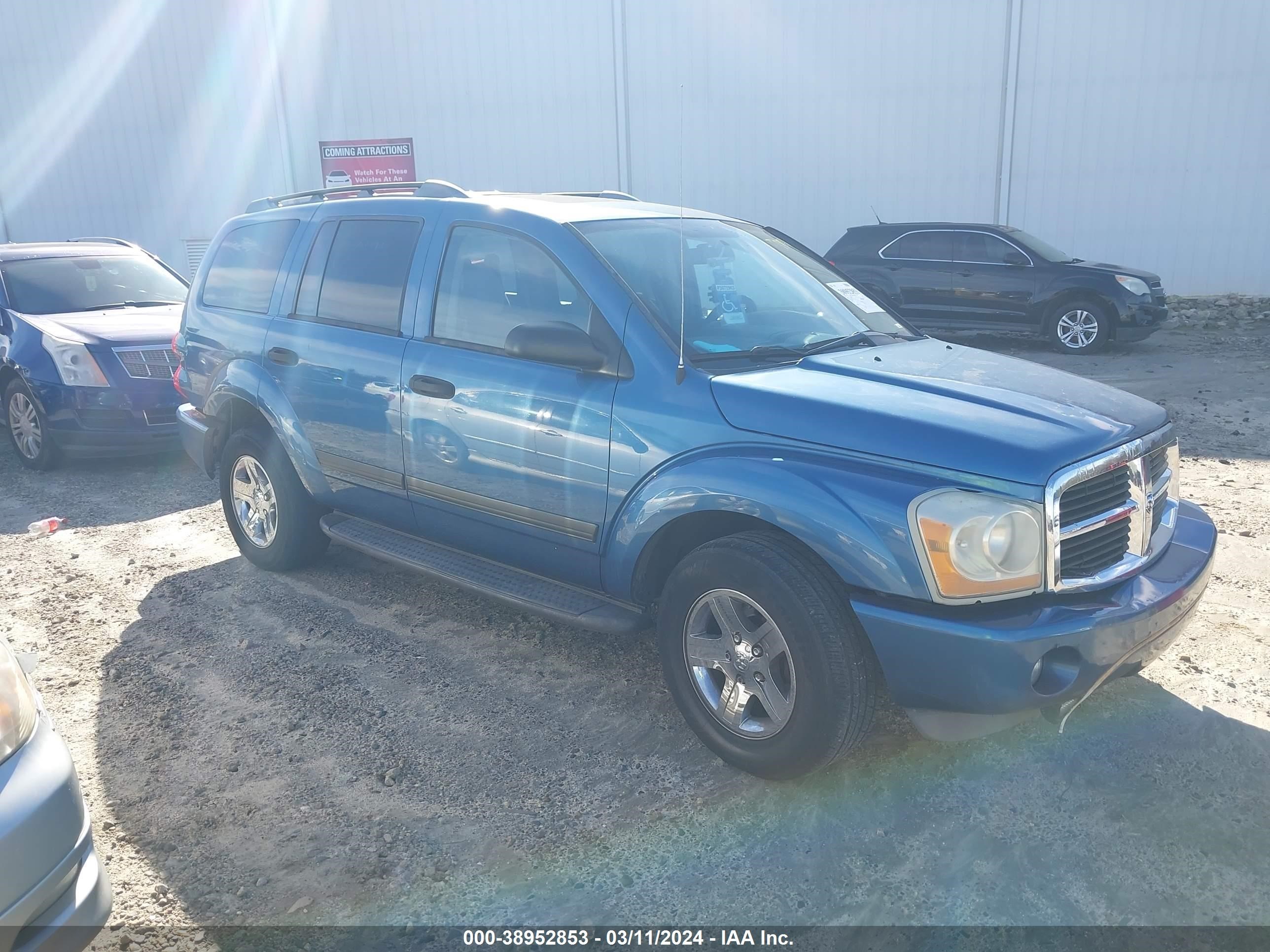 dodge durango 2006 1d4hd48nx6f177985