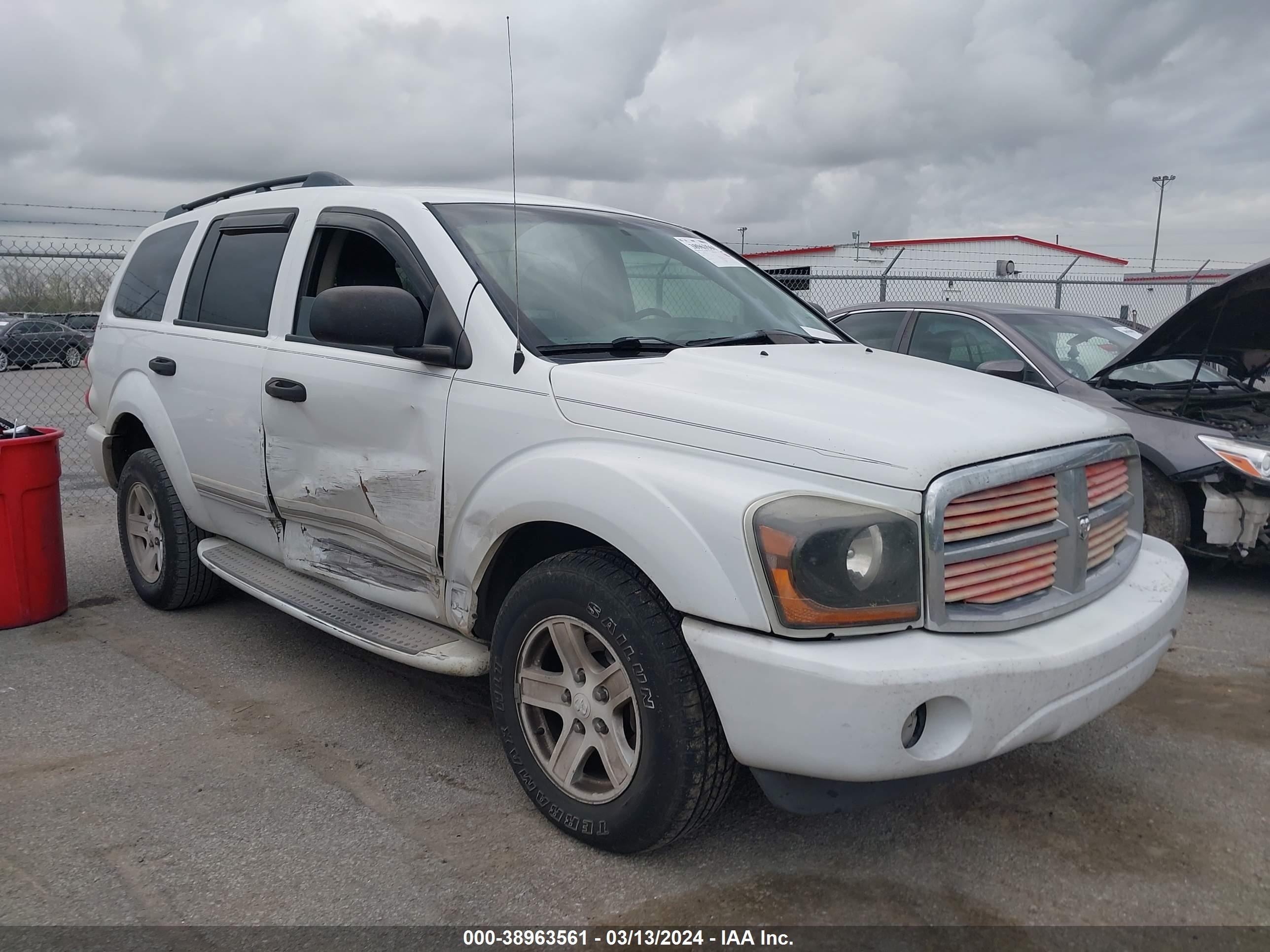 dodge durango li 2004 1d4hd58n74f155137