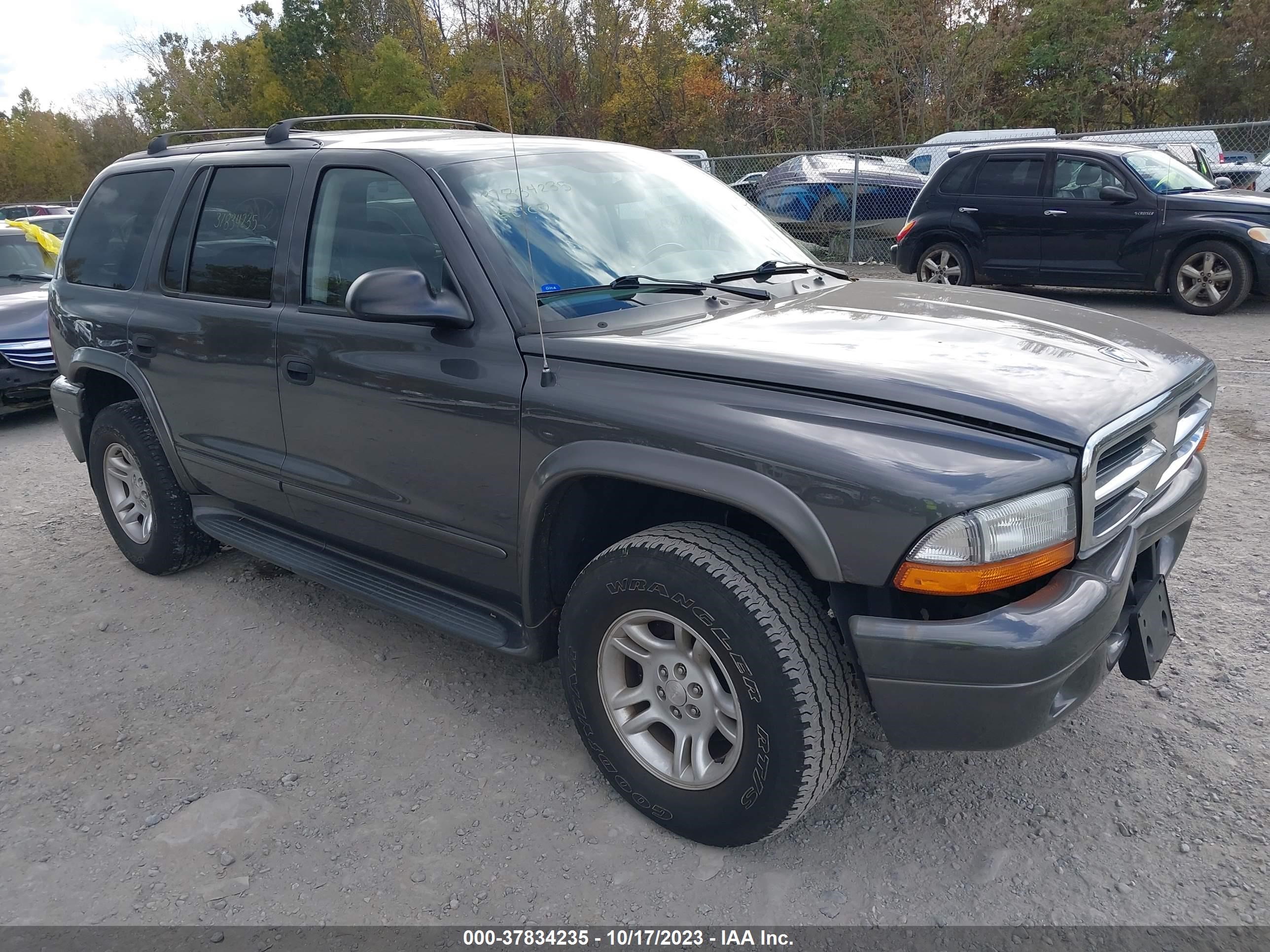 dodge durango 2003 1d4hs48n53f557169