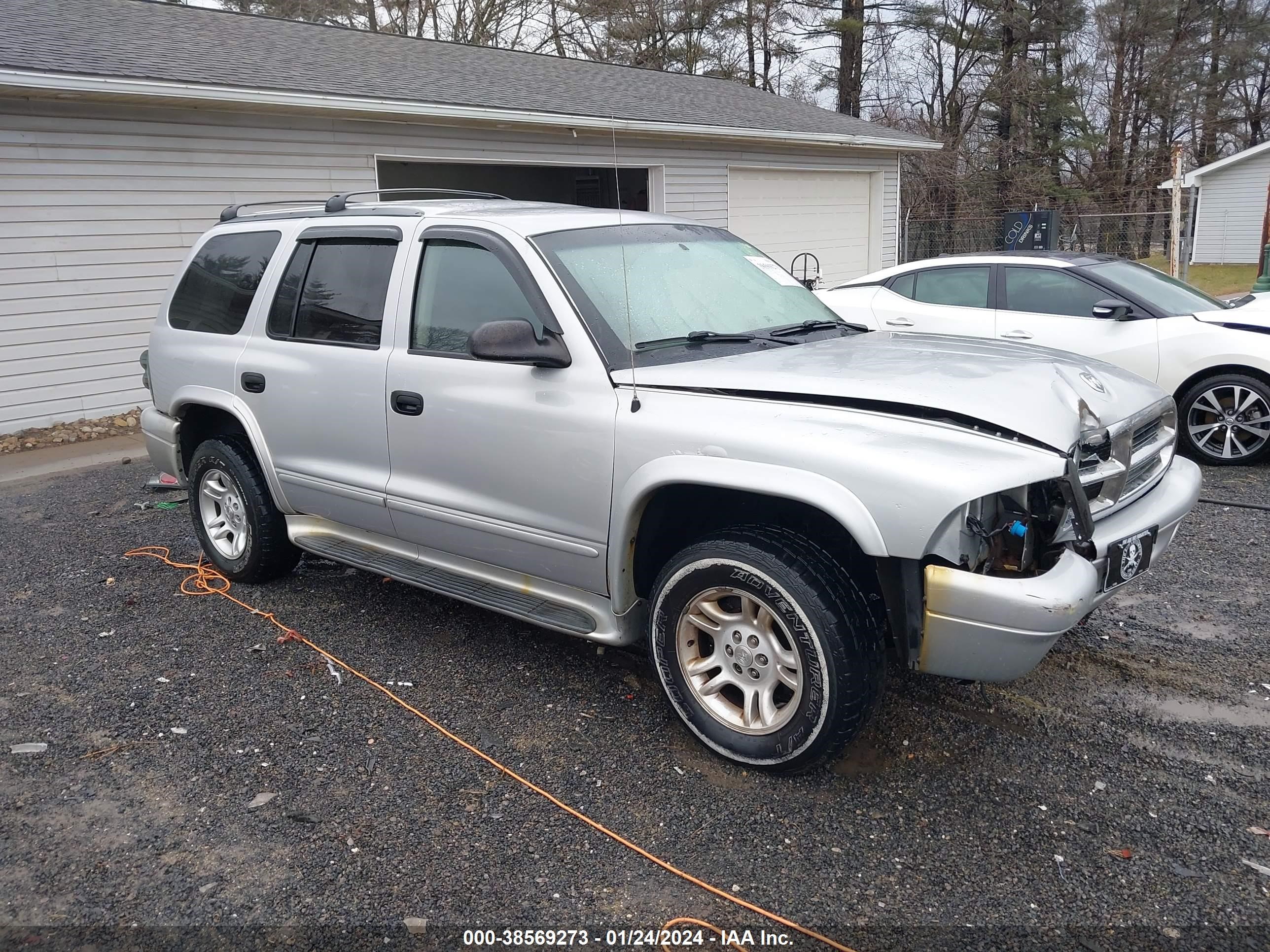 dodge durango 2003 1d4hs48n63f539862