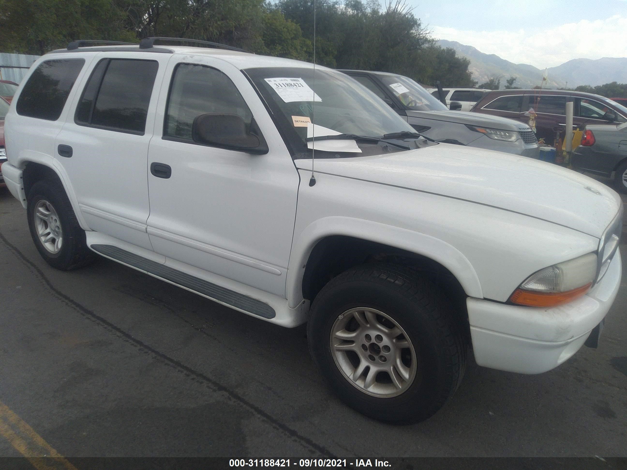 dodge durango 2003 1d4hs58n03f540608