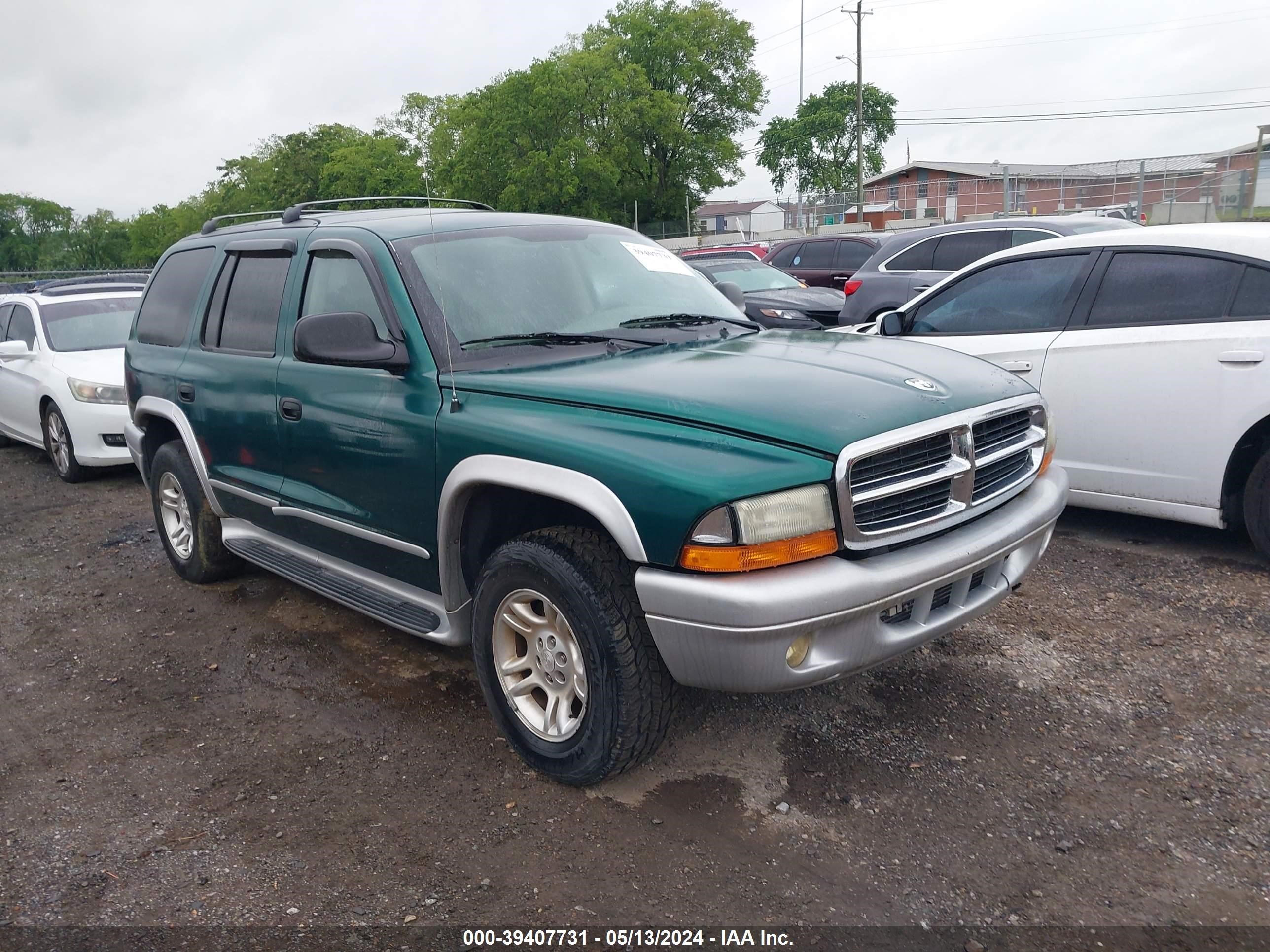 dodge durango 2003 1d4hs58nx3f530071