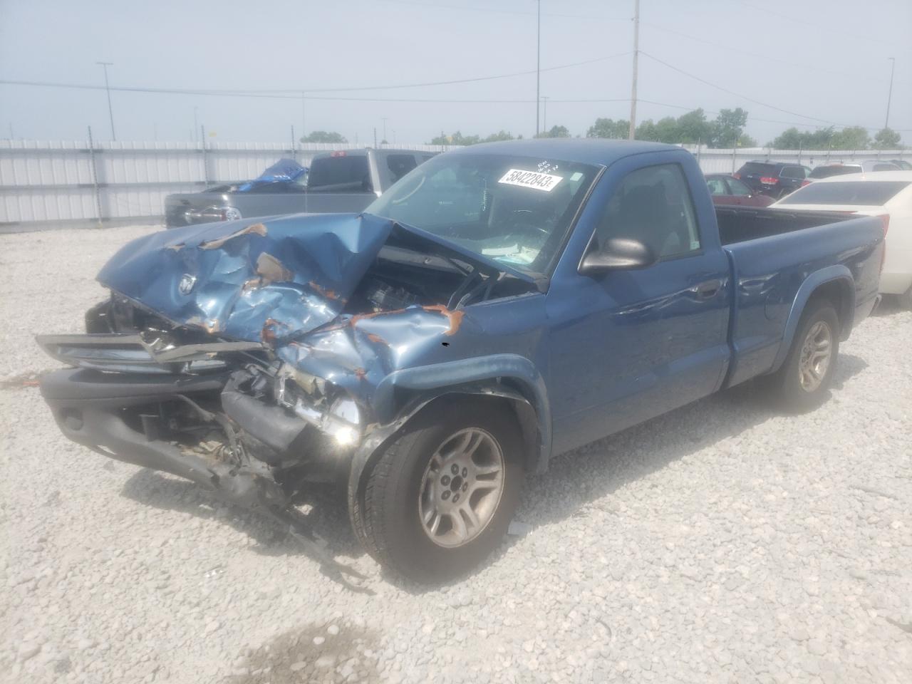 dodge dakota 2004 1d7fl16k34s520760