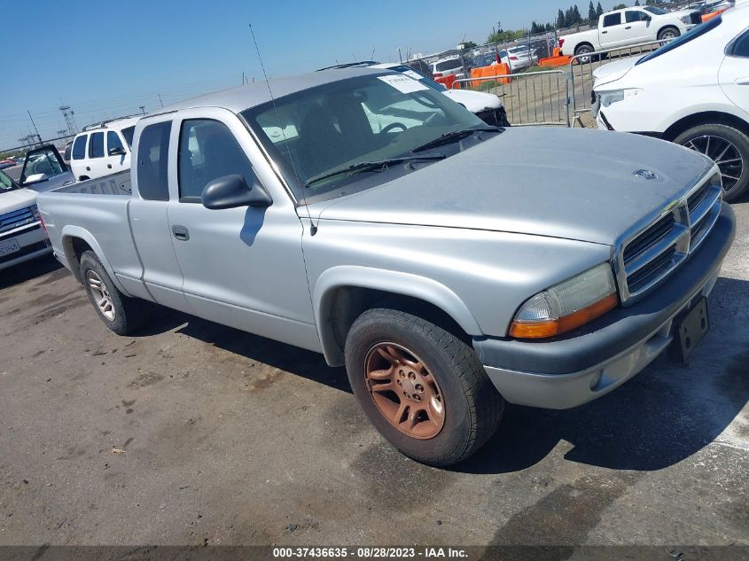 dodge dakota 2004 1d7gl32k74s690495